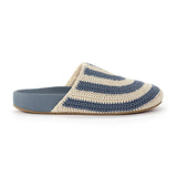 The Sak Bolinas Clog - Hand Crochet - Maritime Stripe