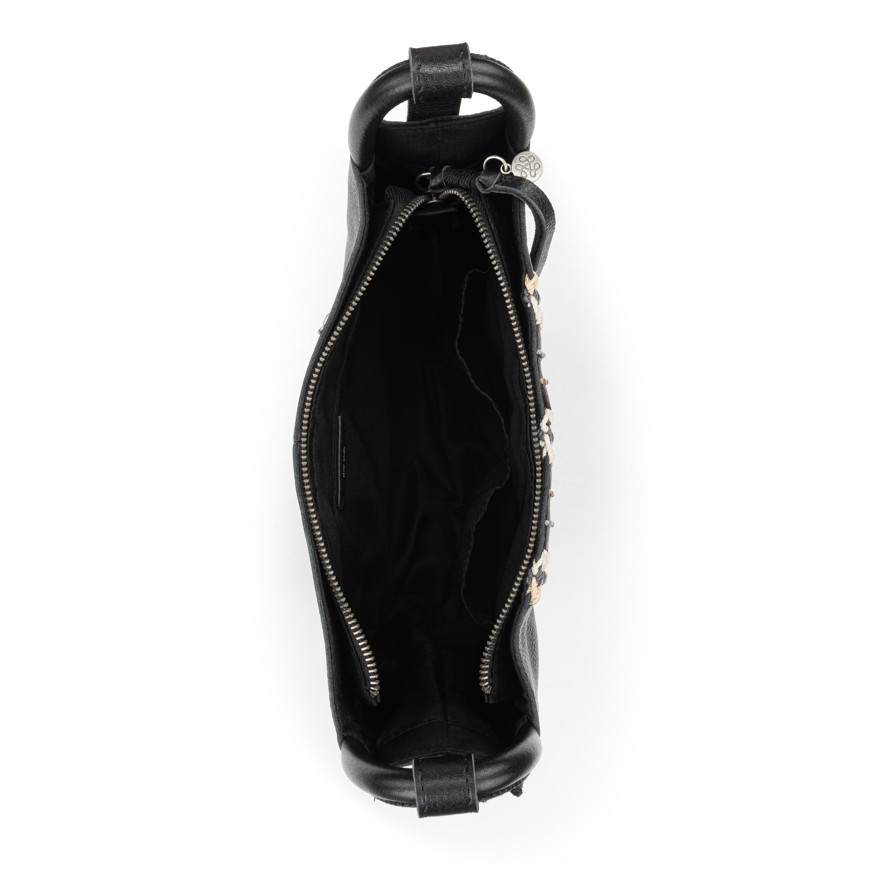 The Sak Los Feliz Crossbody - Leather - Black Neutral Seminyak