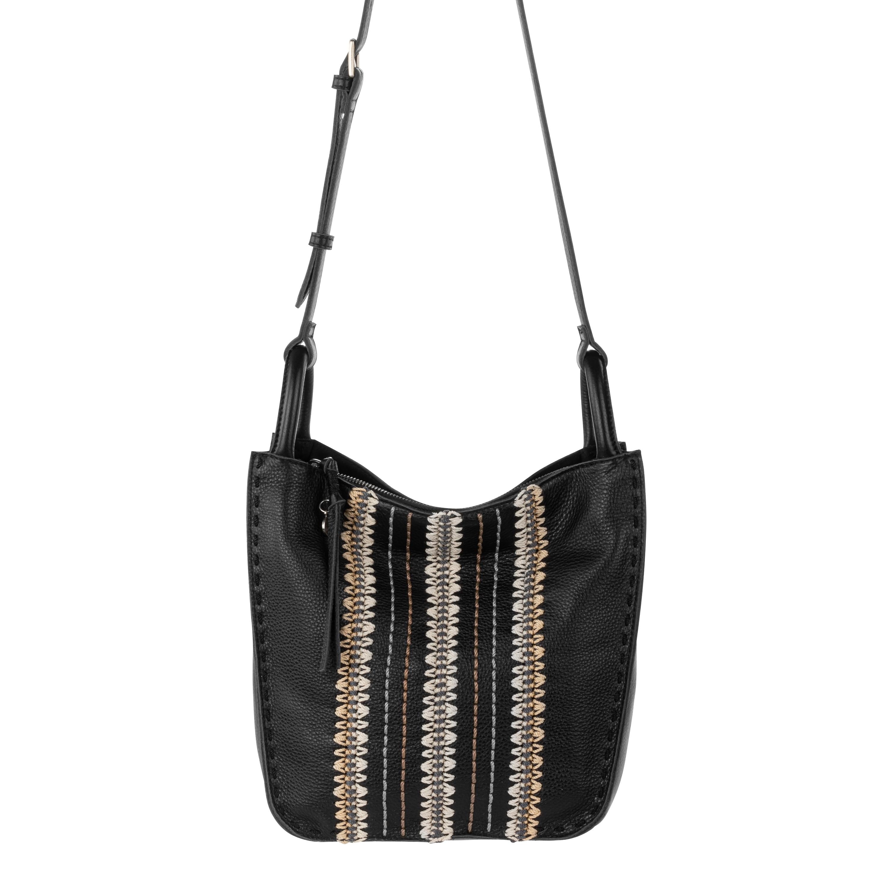 The Sak Los Feliz Crossbody - Leather - Black Neutral Seminyak