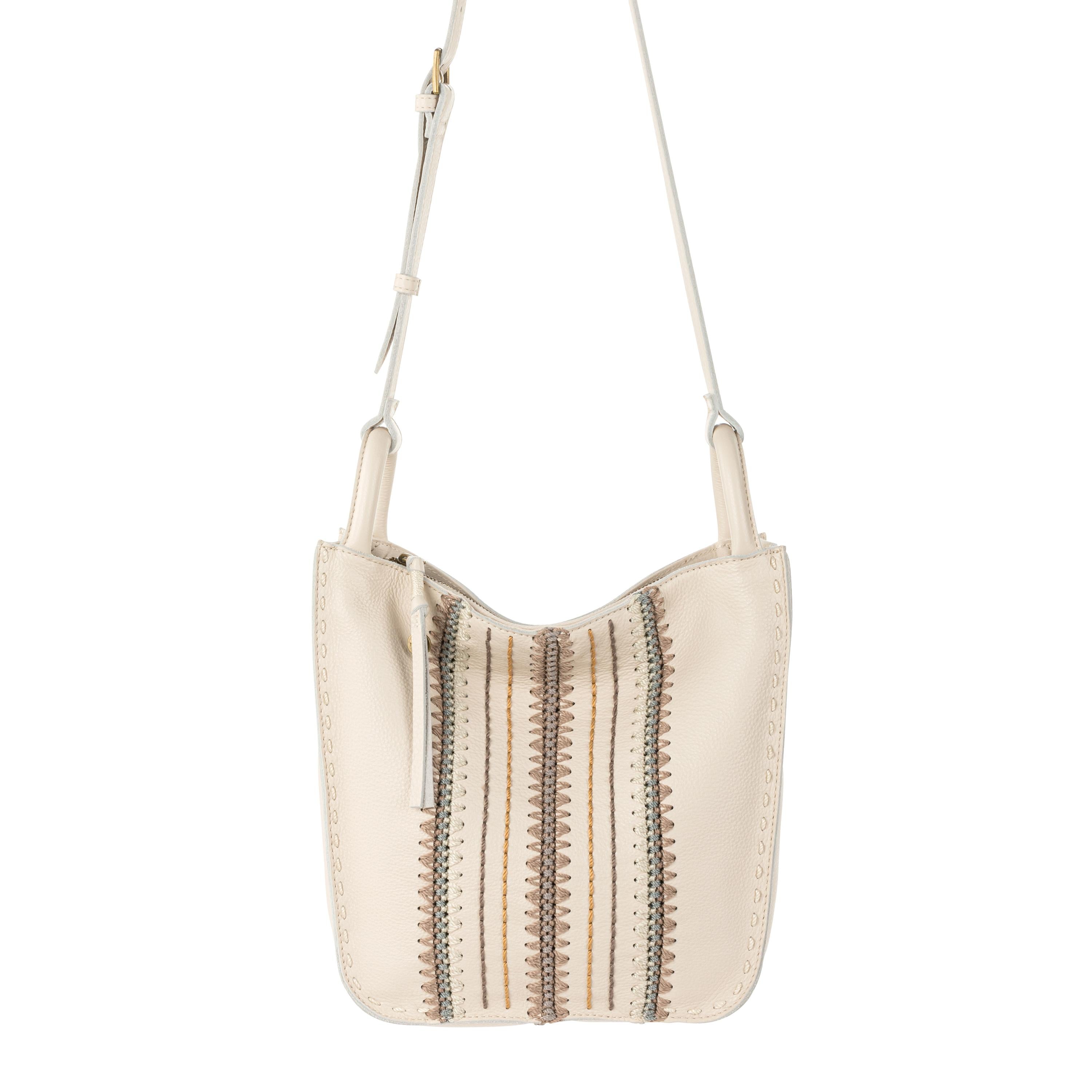 The Sak Los Feliz Crossbody - Leather - Stone Neutral Seminyak