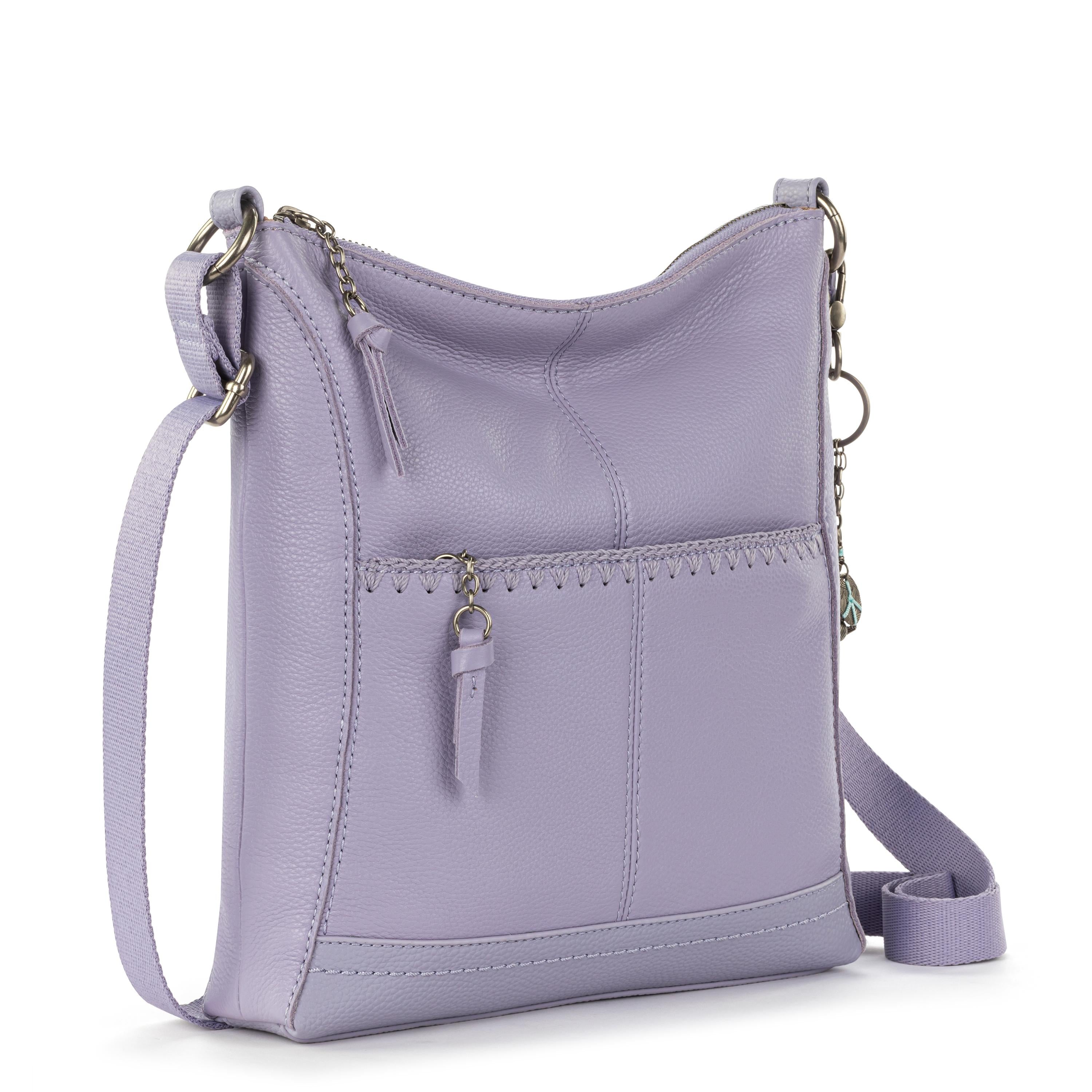 The Sak Lucia Crossbody - Leather - Orchid Stitch