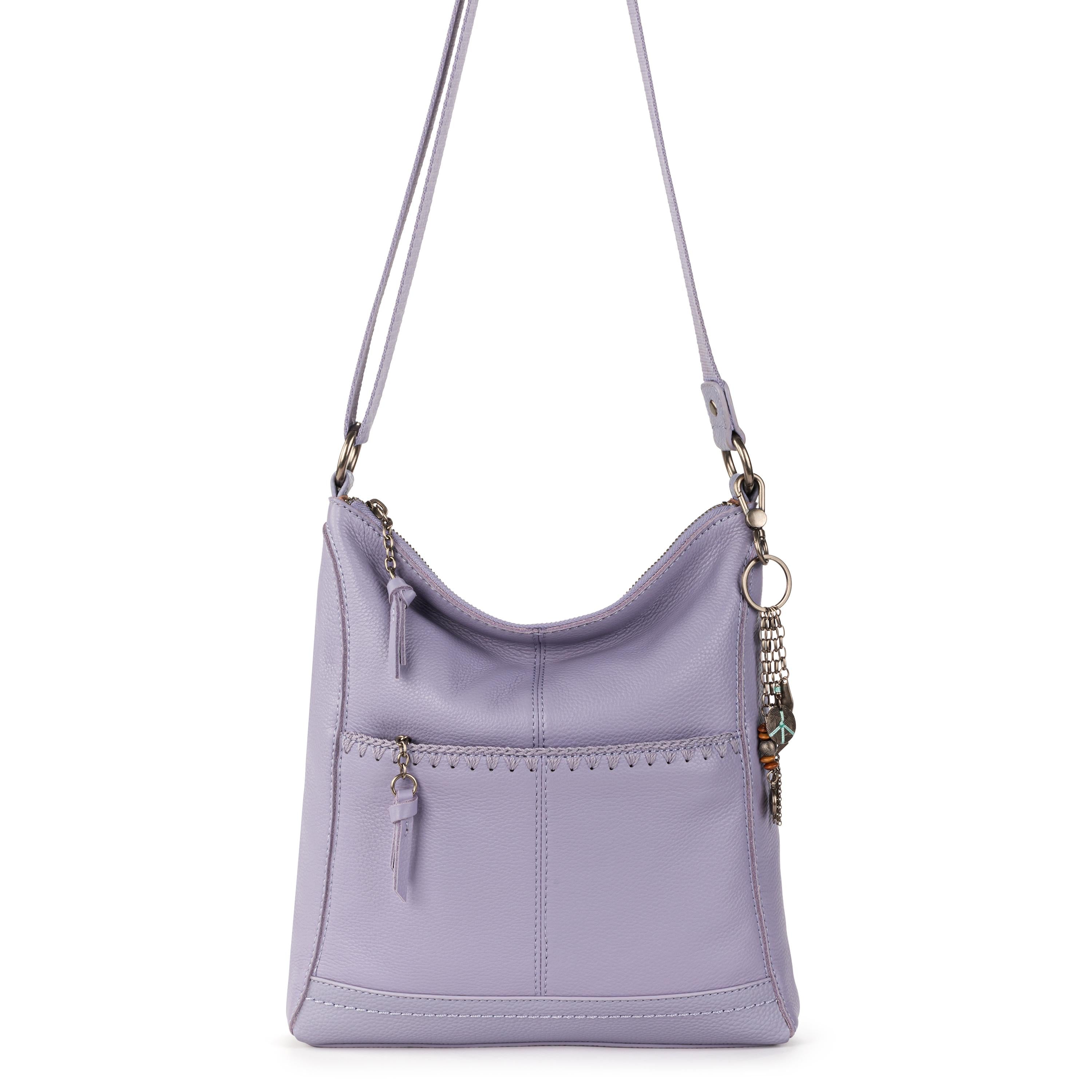 The Sak Lucia Crossbody - Leather - Orchid Stitch