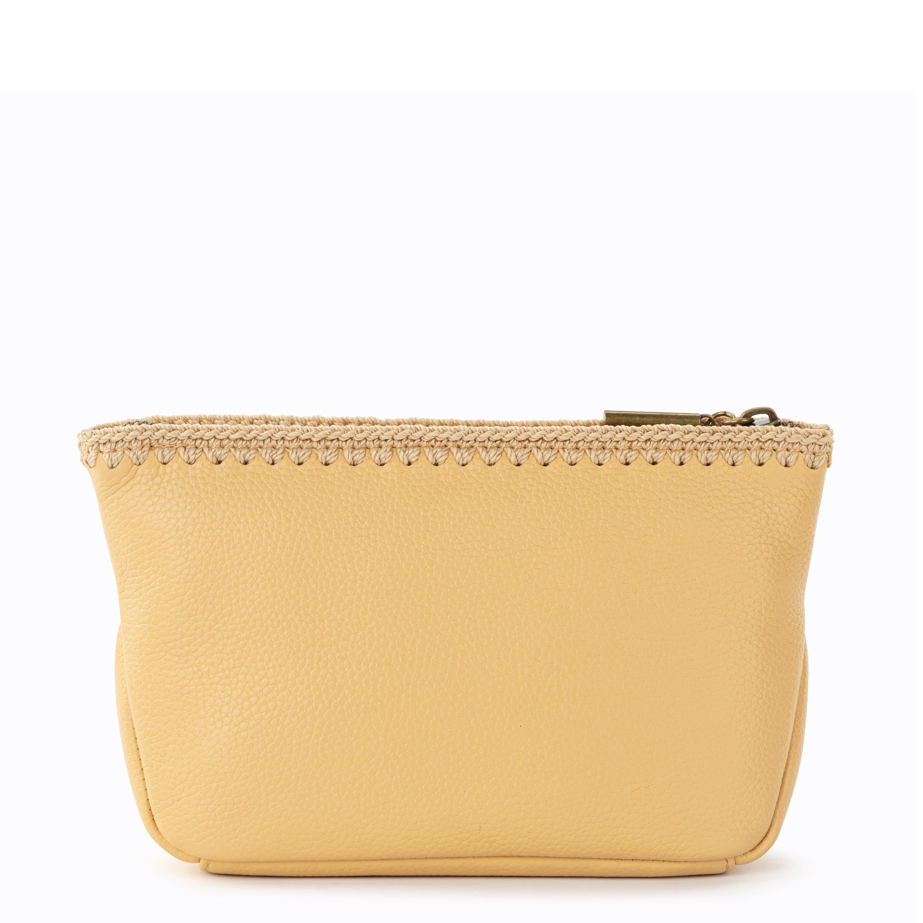 The Sak Essential Pouch - Leather - Buttercup