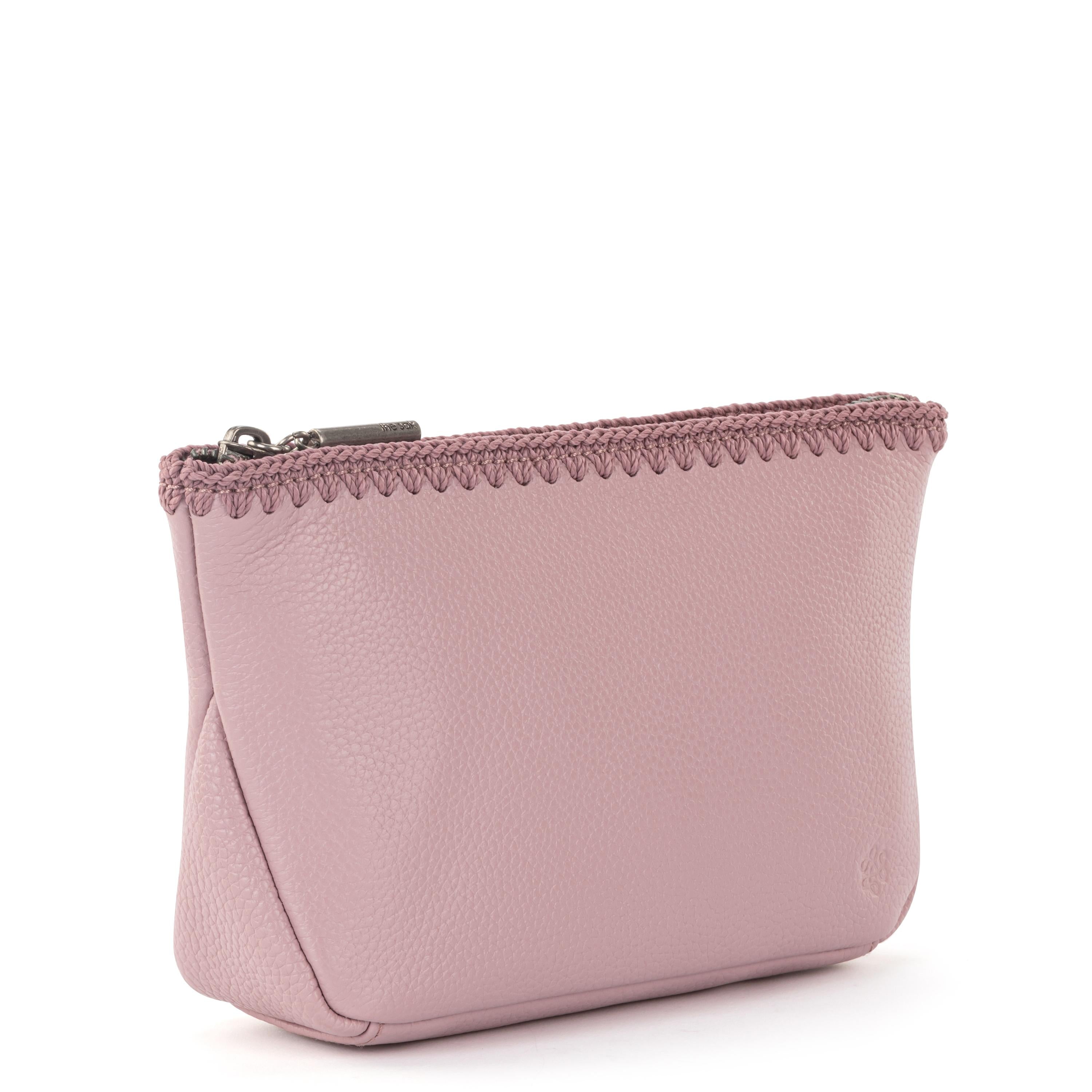 The Sak Essential Pouch - Leather - Rosewood