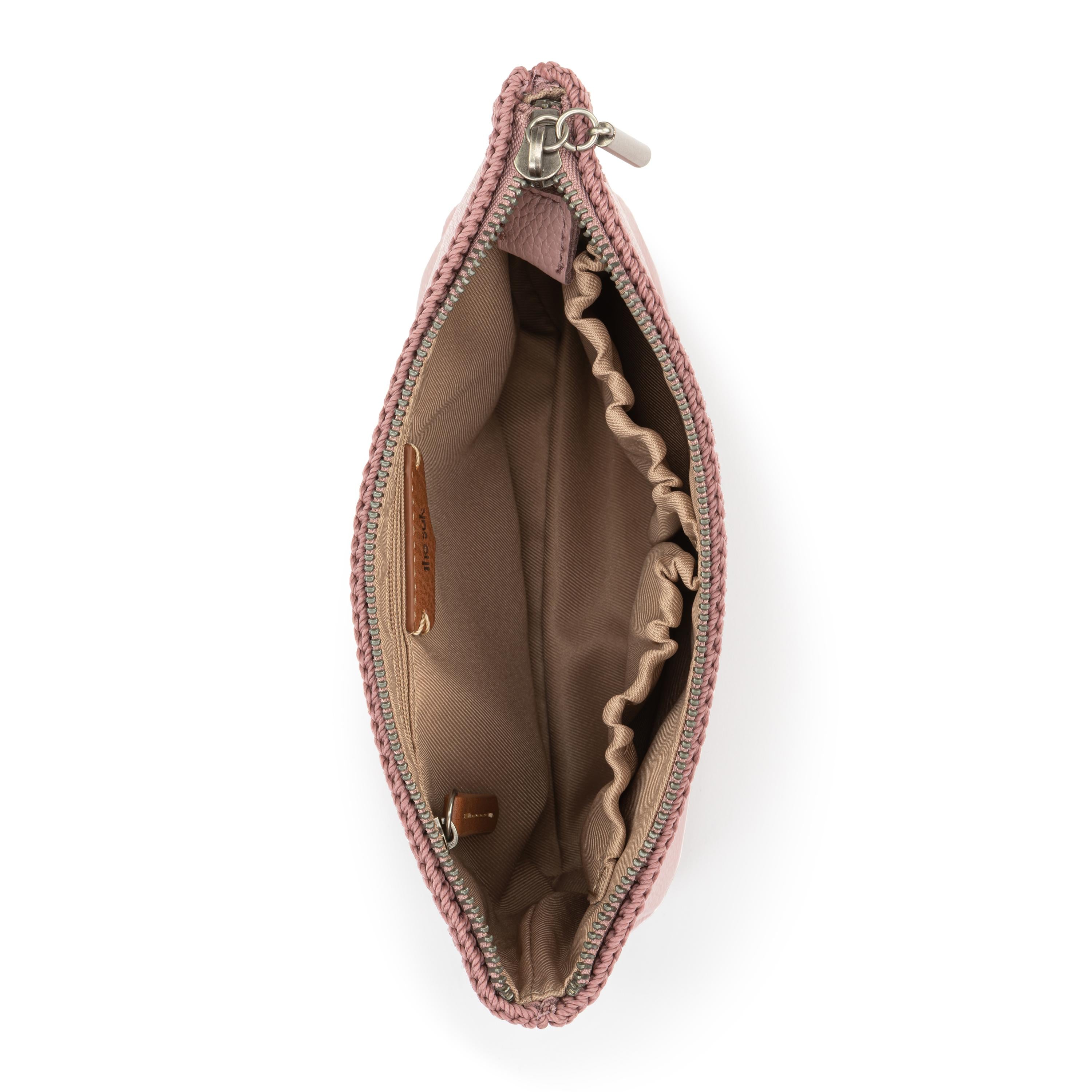 The Sak Essential Pouch - Leather - Rosewood