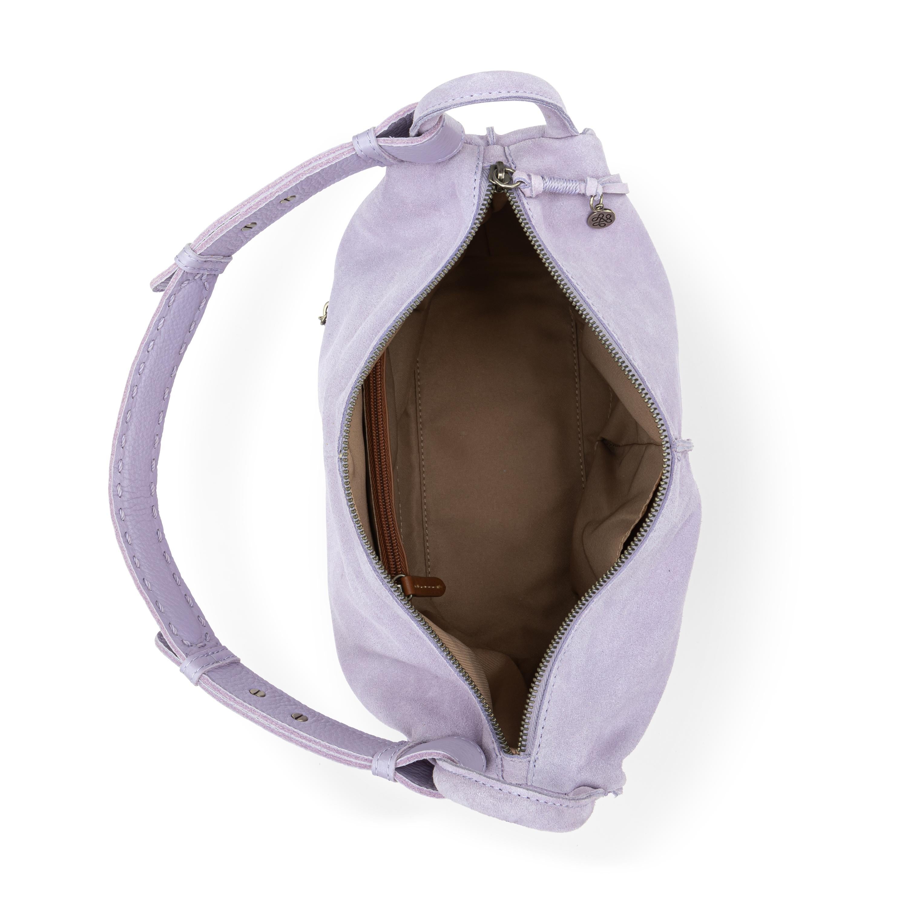The Sak Los Feliz Hobo - Leather - Orchid Suede