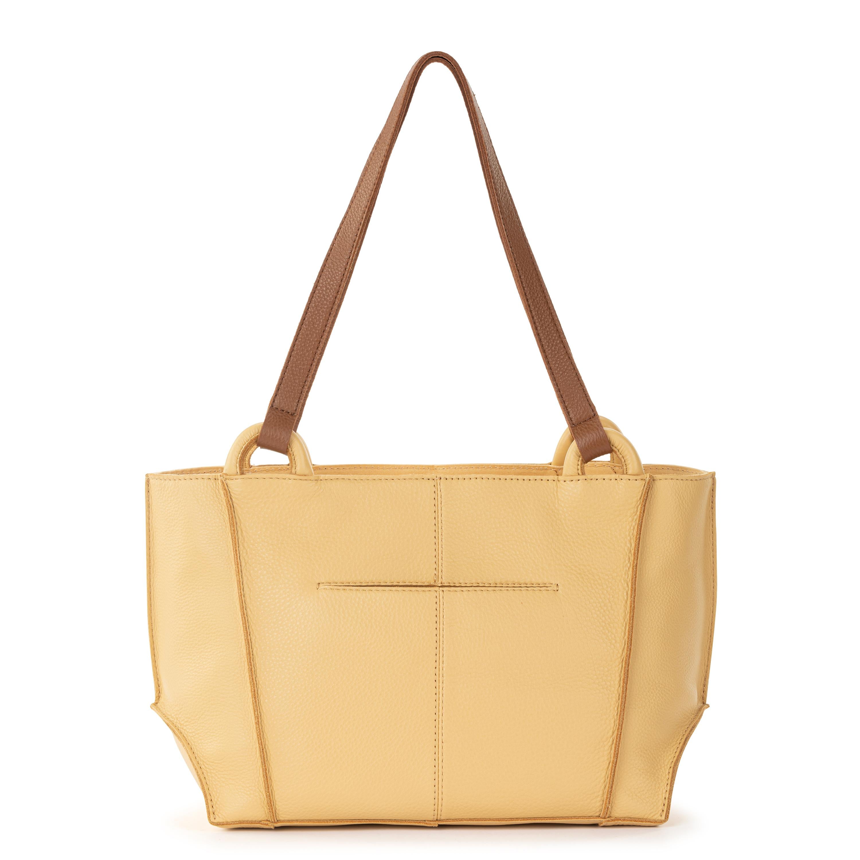 The Sak Los Feliz Satchel - Leather - Buttercup