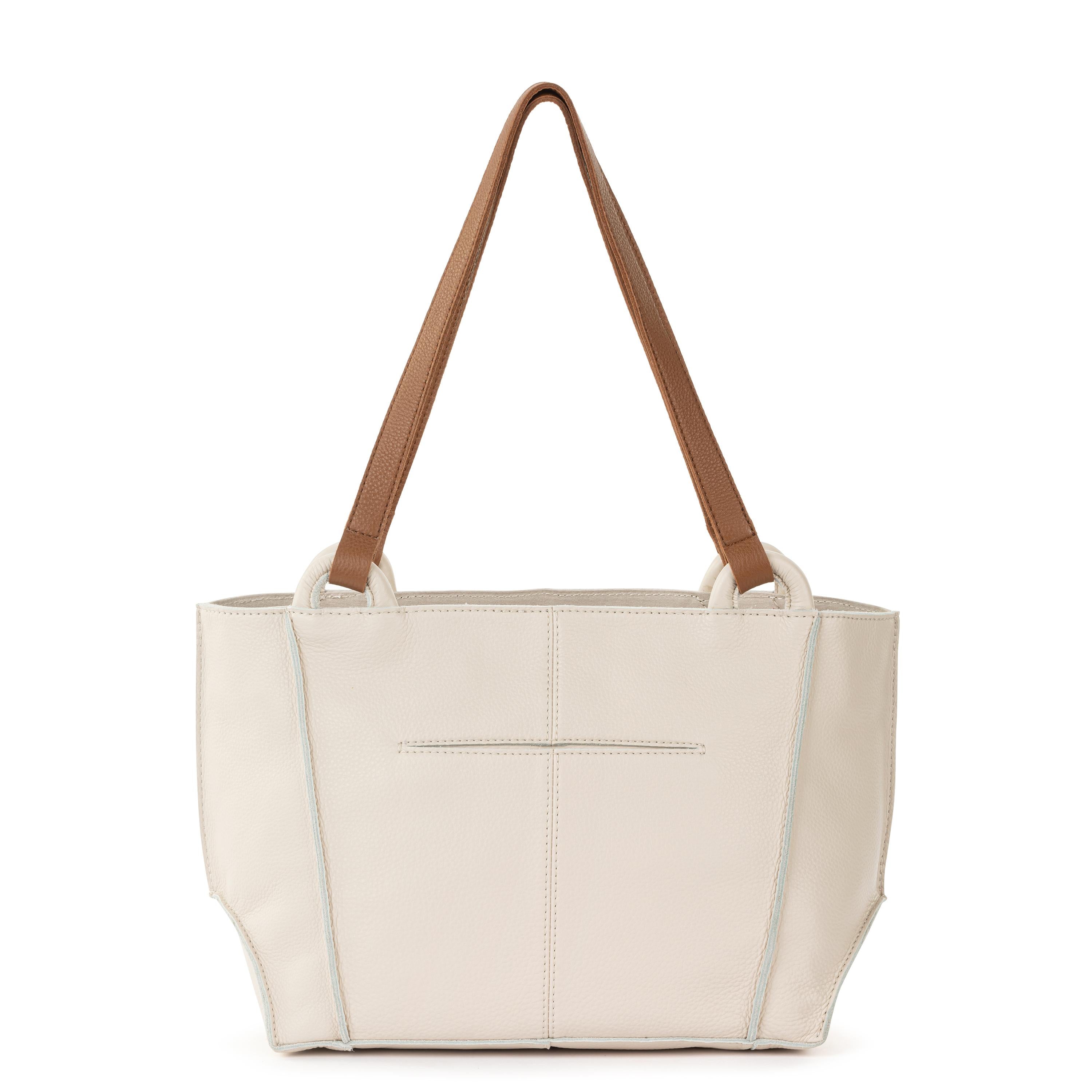 The Sak Los Feliz Satchel - Leather - Stone
