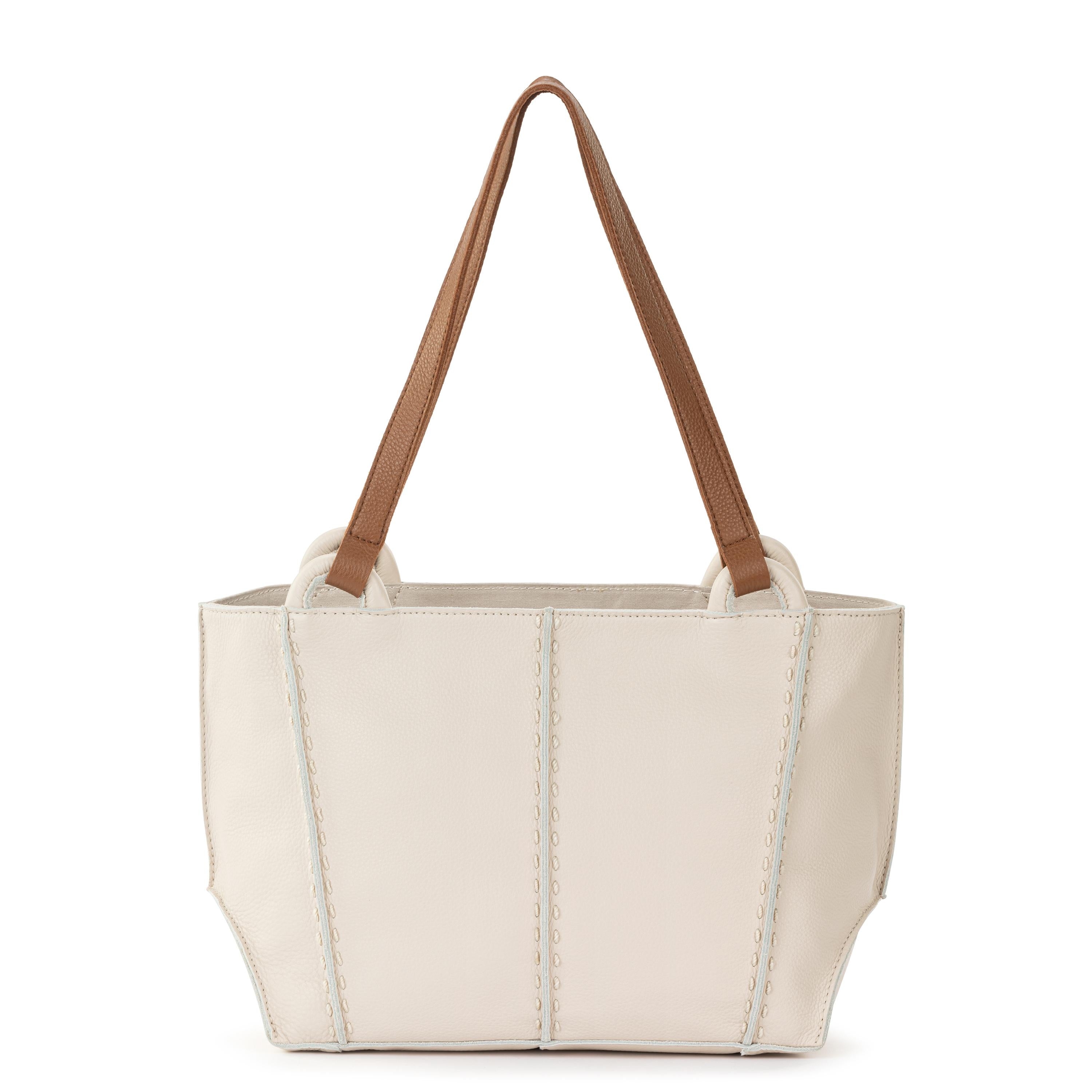The Sak Los Feliz Satchel - Leather - Stone