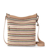 The Sak Lucia Crossbody - Hand Crochet - Pink Multi Stripe