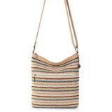 The Sak Lucia Crossbody - Hand Crochet - Pink Multi Stripe