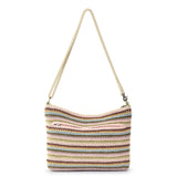 The Sak Lumi Crossbody - Hand Crochet - Pink Multi Stripe