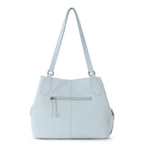 The Sak Melrose Satchel - Leather - Ice Blue