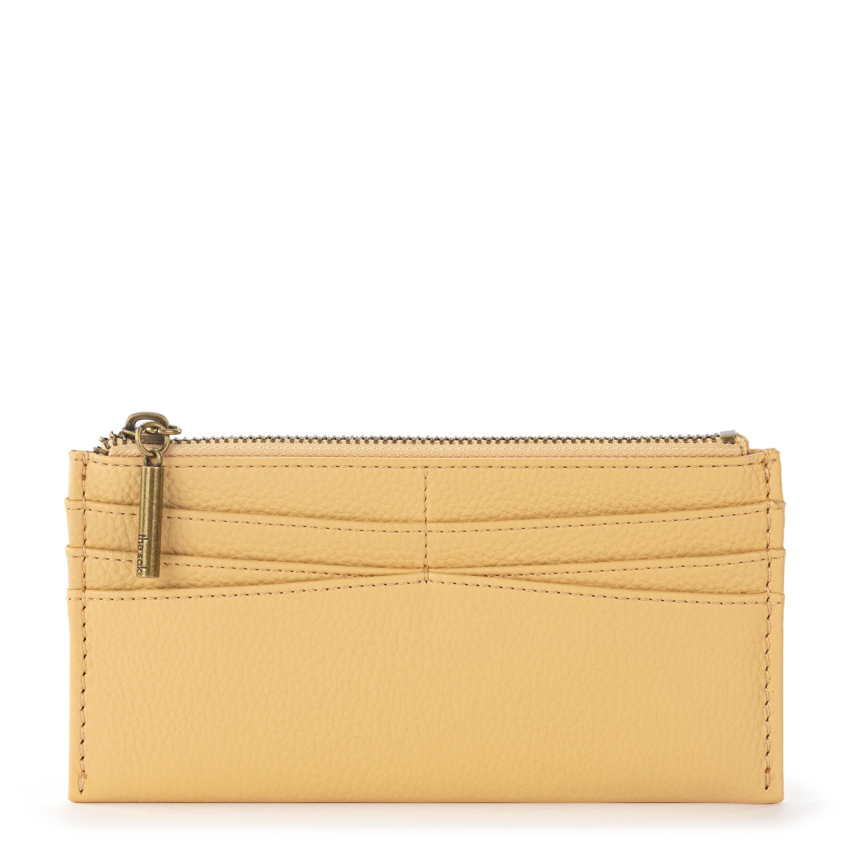 The Sak Neva Large Card Wallet - Leather - Buttercup
