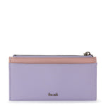 The Sak Neva Large Card Wallet - Leather - Orchid Block