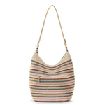 The Sak Sequoia Hobo - Hand Crochet - Pink Multi Stripe