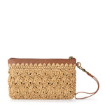 The Sak Vita Wristlet - Straw - Natural Primrose