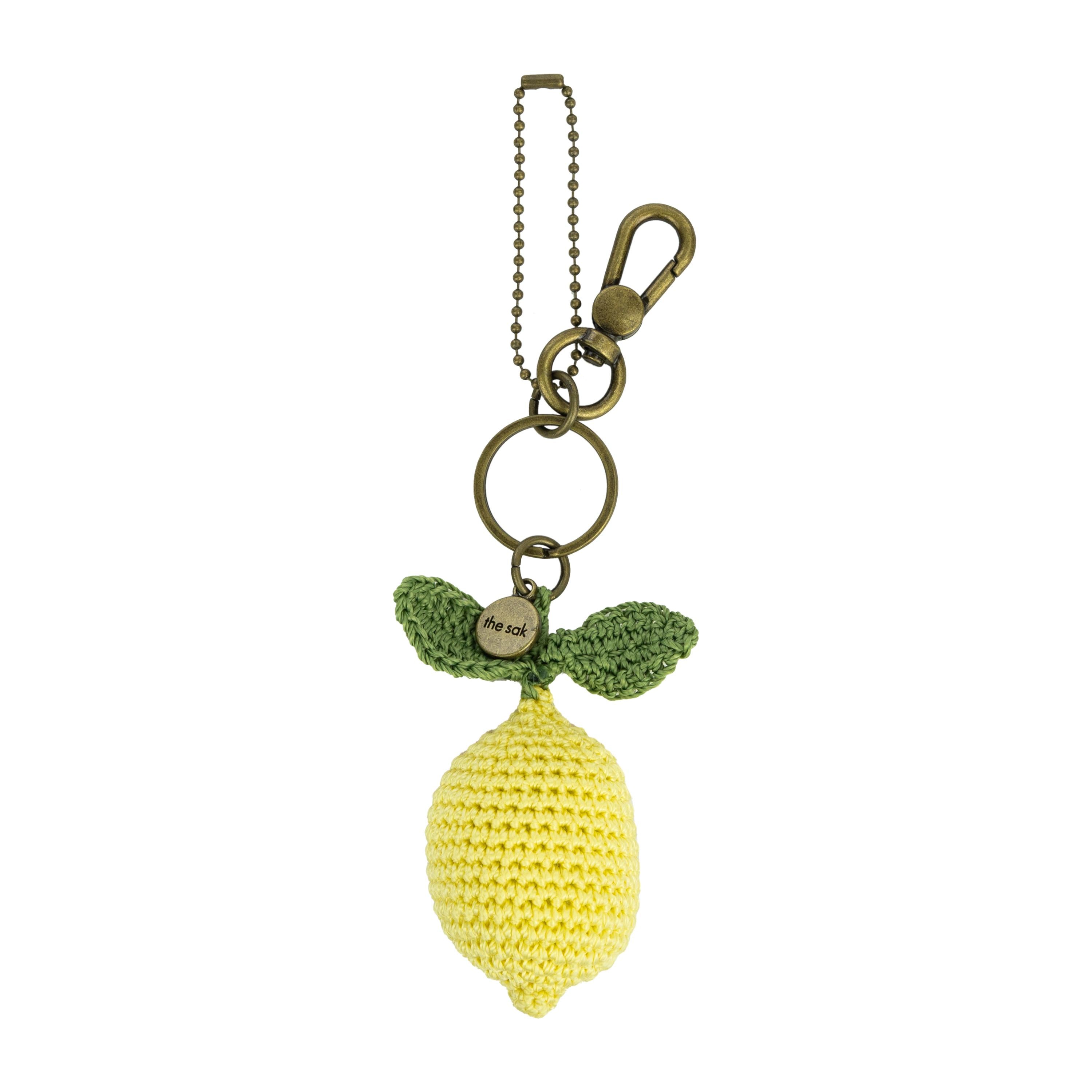 The Sak Yarnicharmz Dangle - Hand Crochet - Lemon