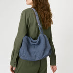 The Sak Los Feliz Hobo - Hand Crochet - Maritime
