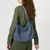 The Sak Los Feliz Hobo - Hand Crochet - Maritime
