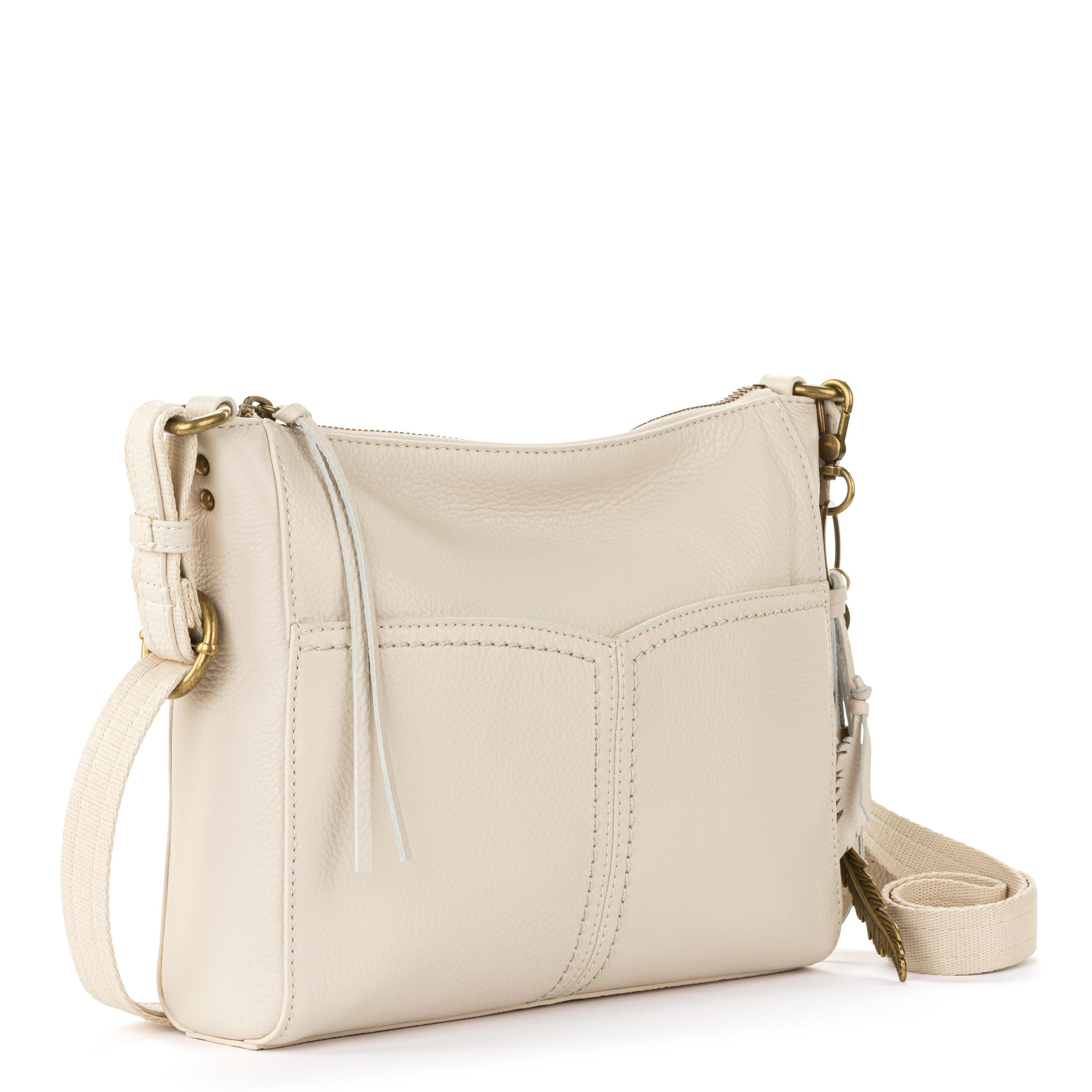 The Sak Alameda Crossbody - Leather - Stone