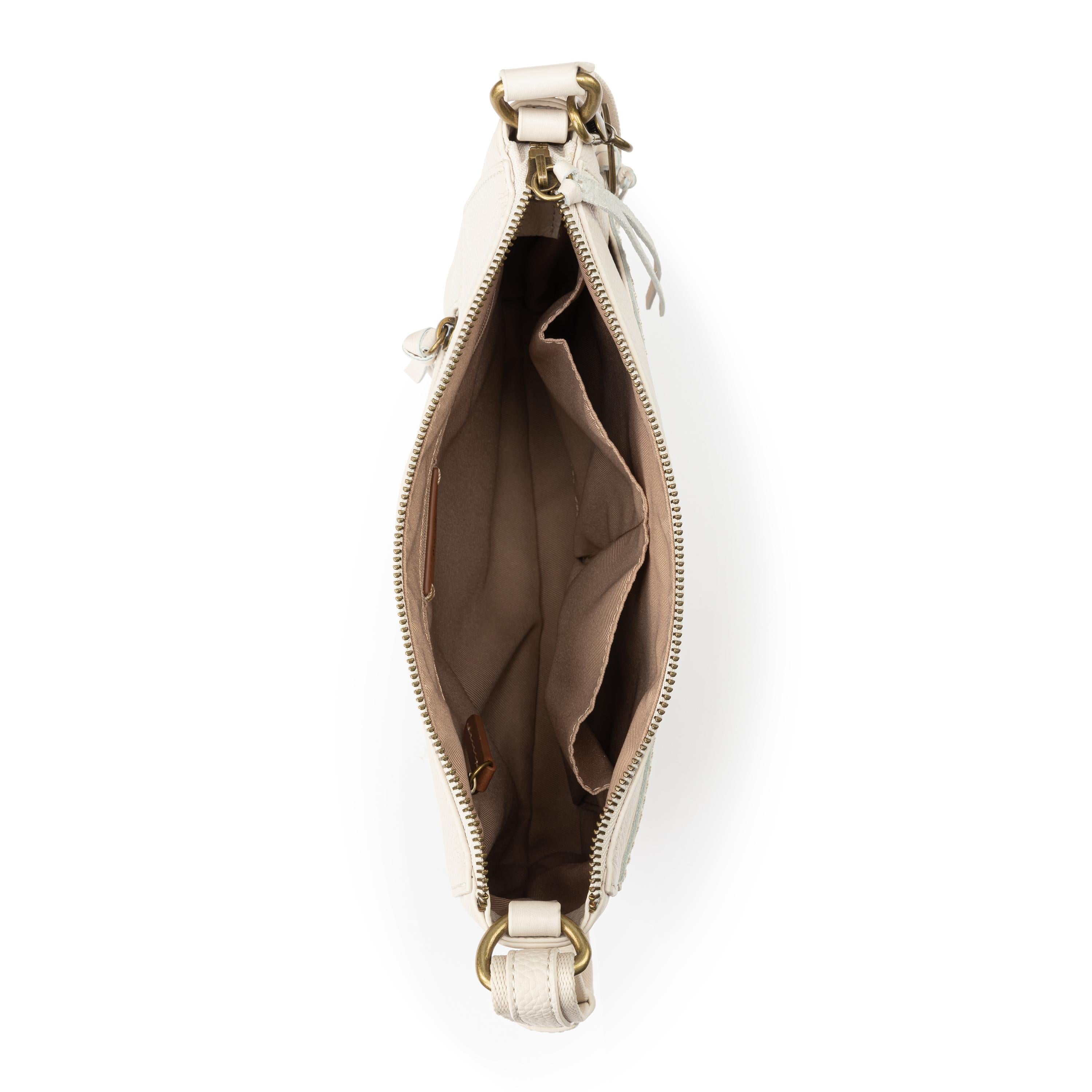 The Sak Alameda Crossbody - Leather - Stone