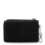 The Sak Encino Essential Wallet - Hand Crochet - Black