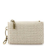 The Sak Encino Essential Wallet - Hand Crochet - Ecru
