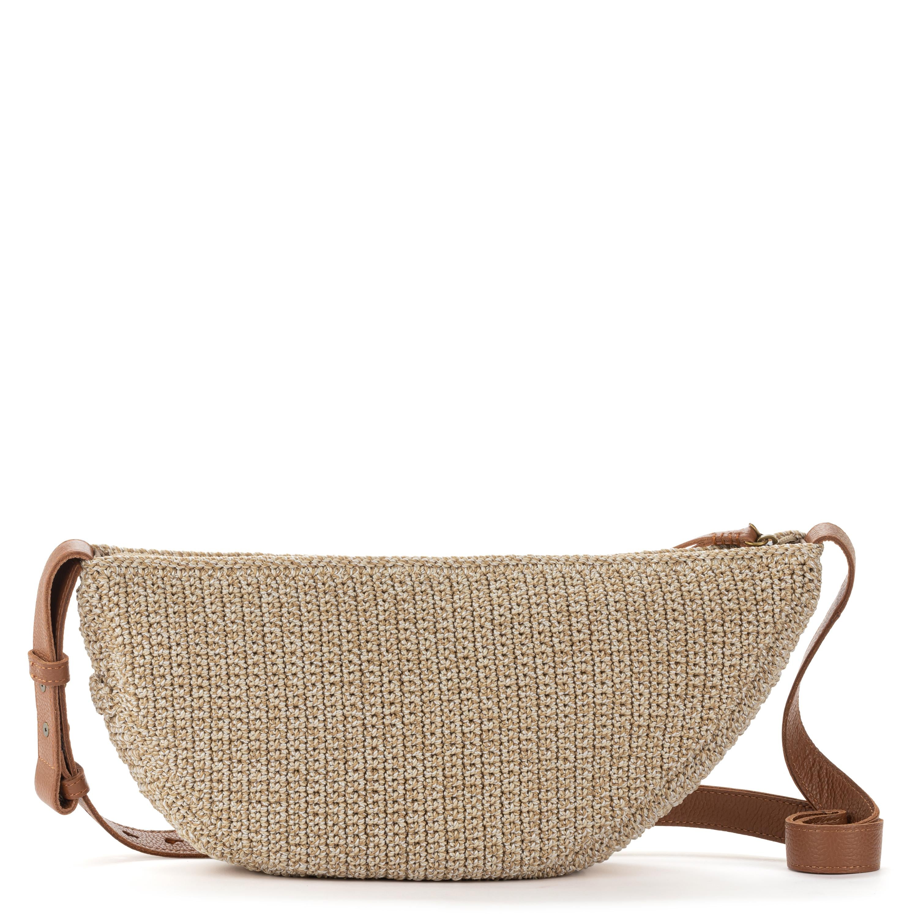 The Sak Tess Large Sling - Hand Crochet - Bamboo Static