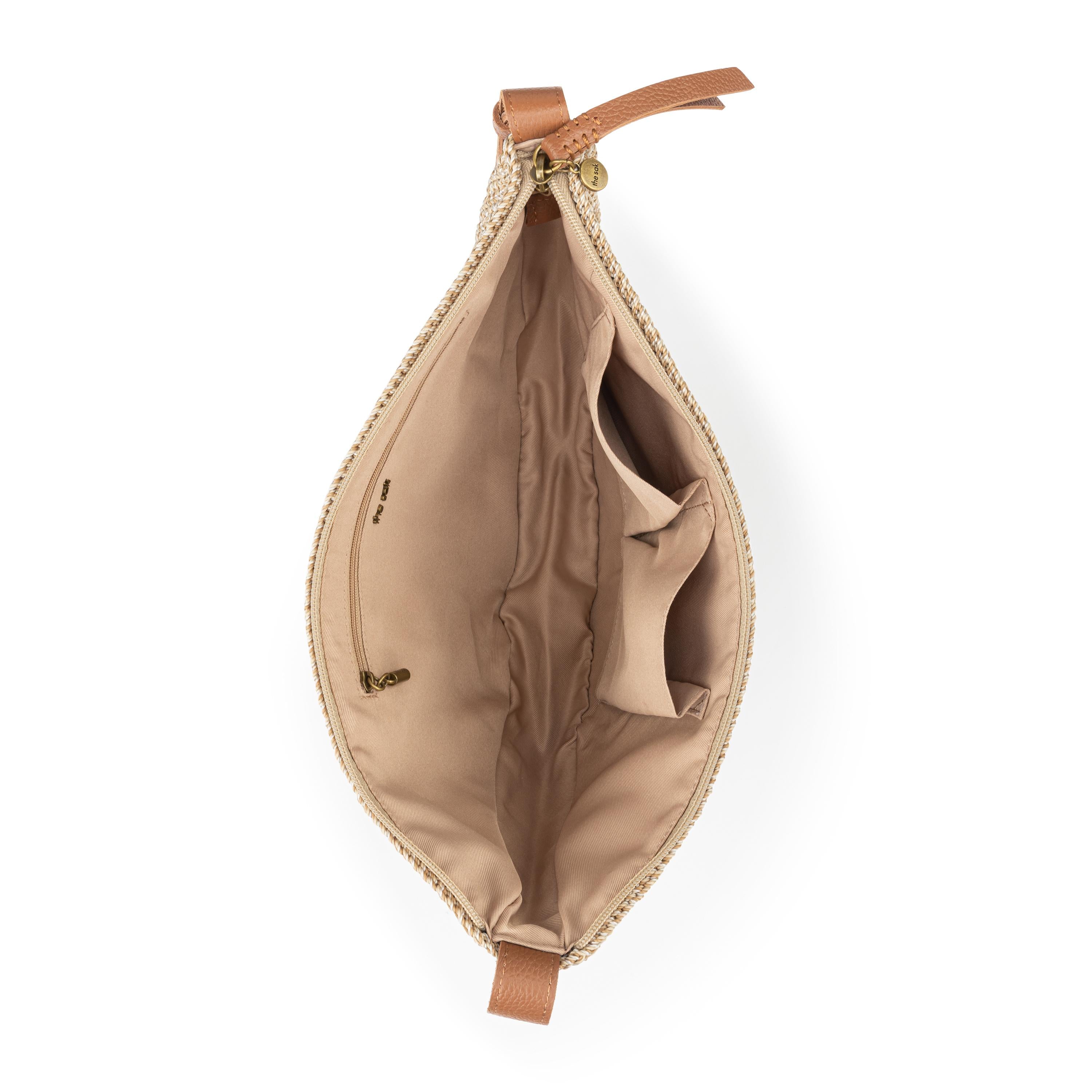The Sak Tess Large Sling - Hand Crochet - Bamboo Static