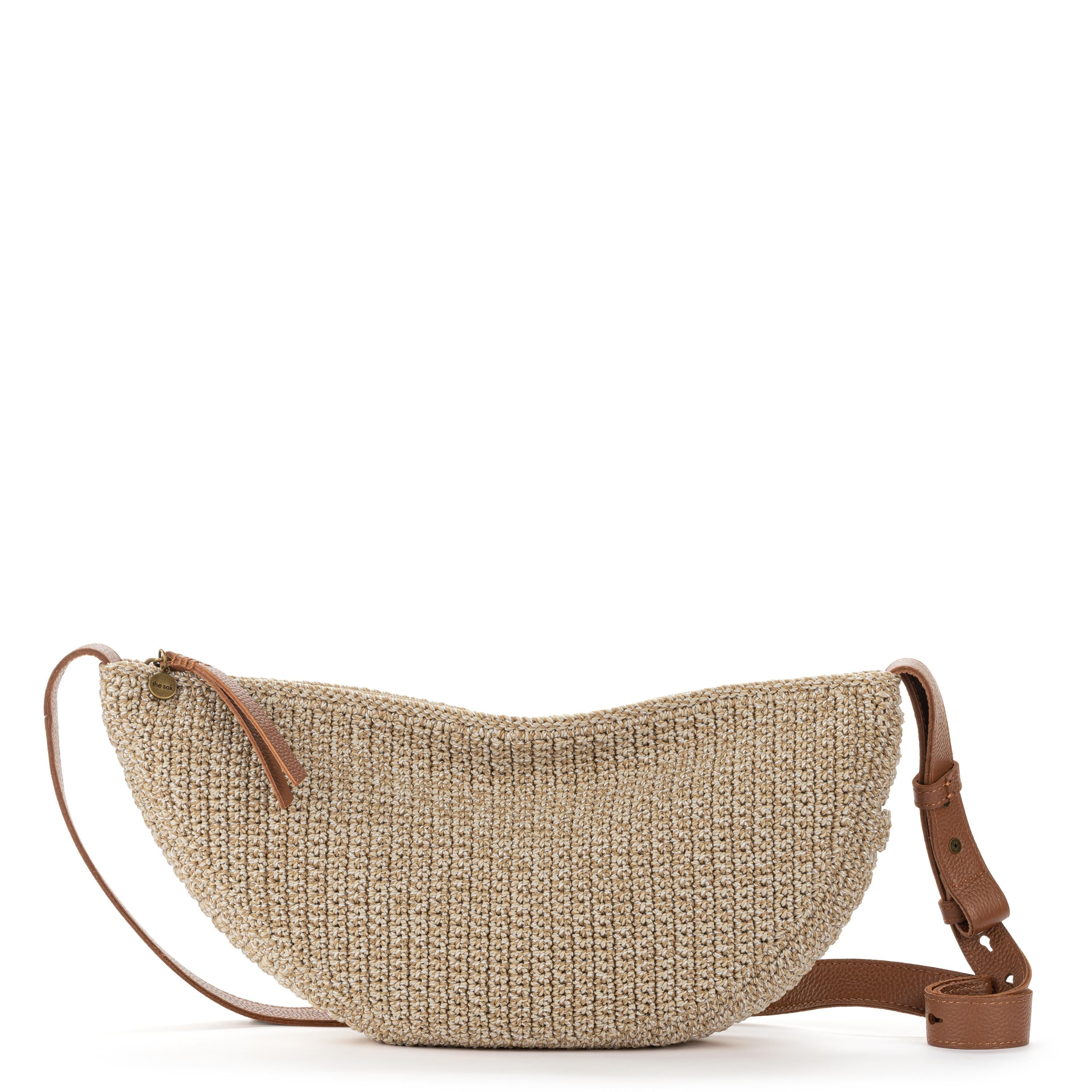 The Sak Tess Large Sling - Hand Crochet - Bamboo Static