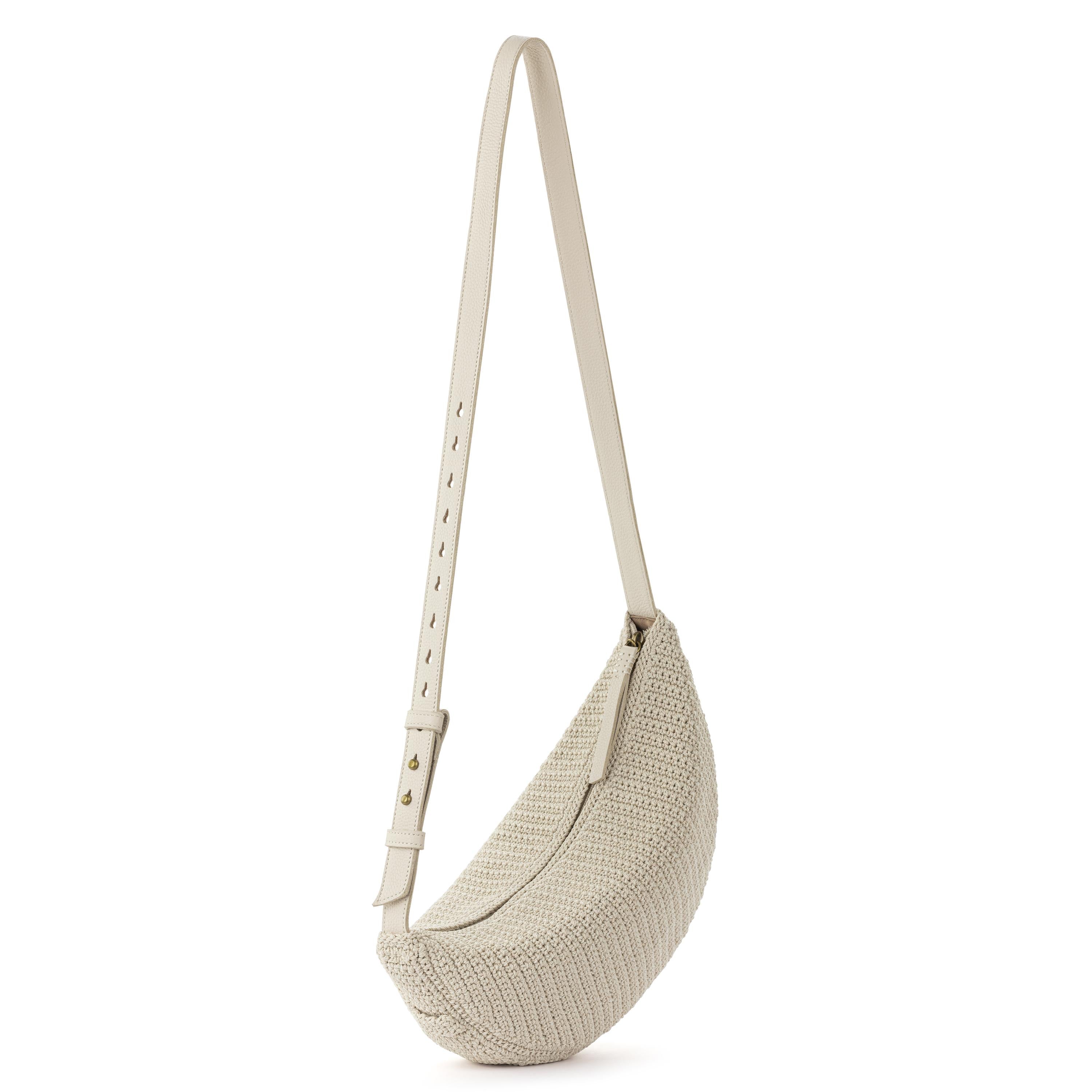 The Sak Tess Large Sling - Hand Crochet - Ecru