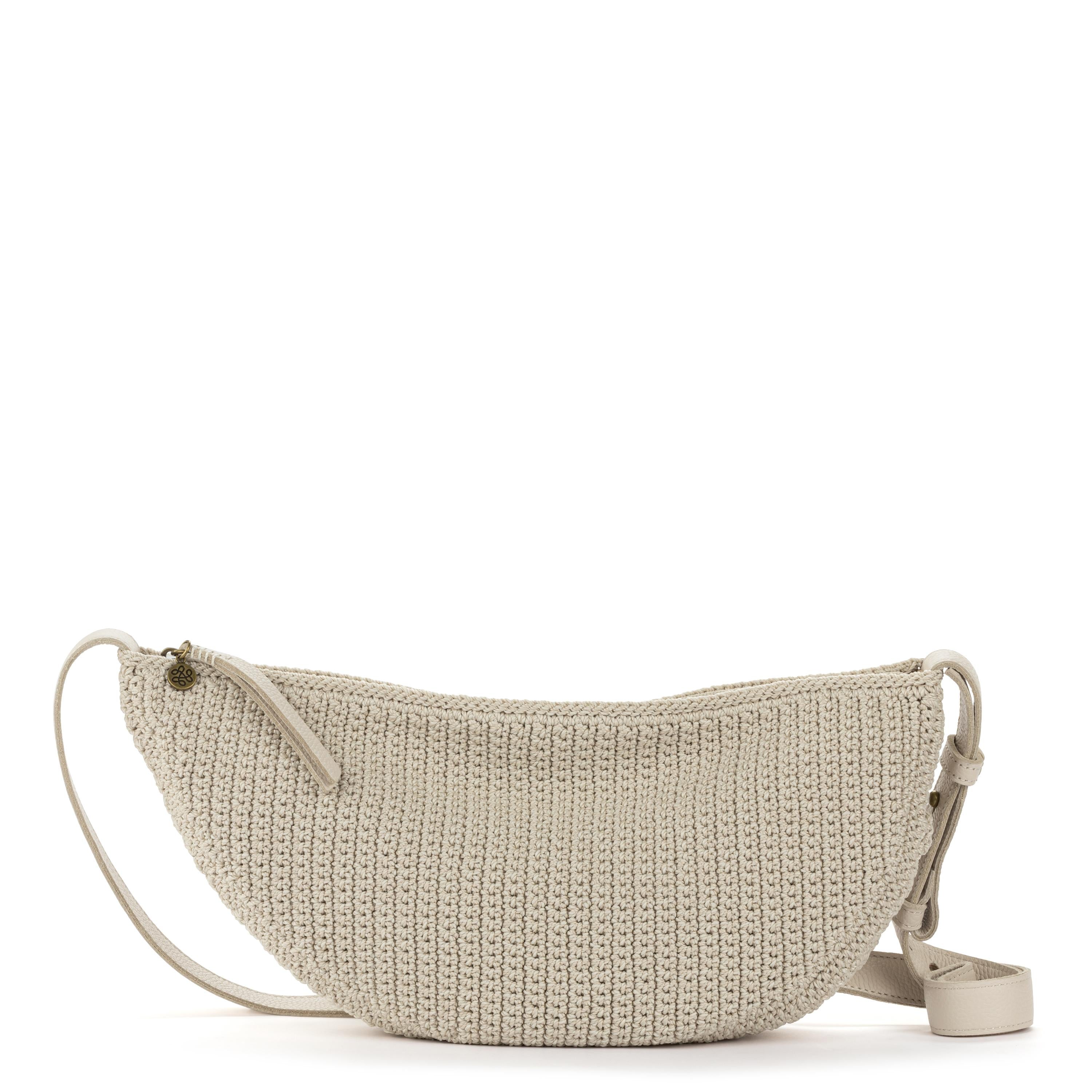 The Sak Tess Large Sling - Hand Crochet - Ecru