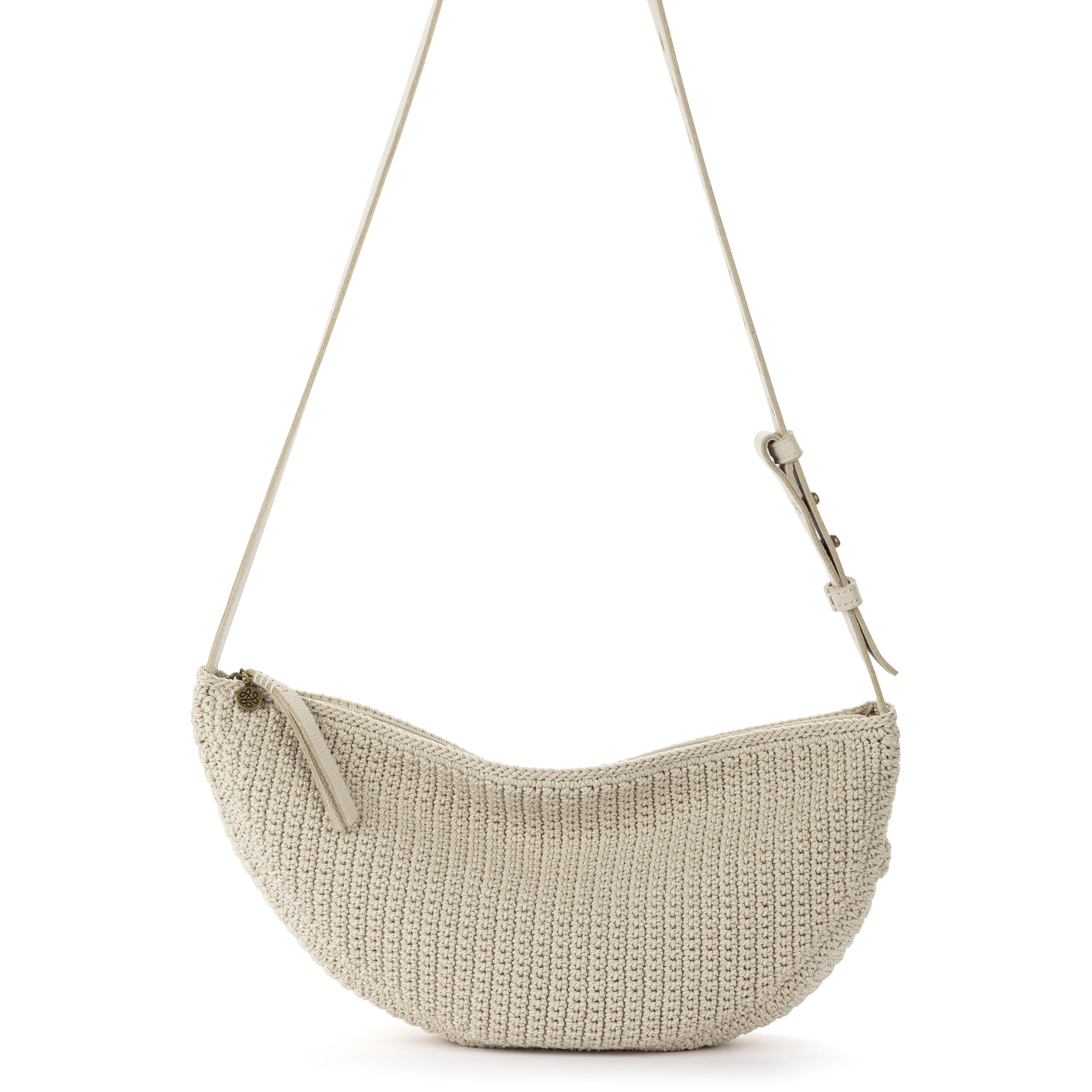 The Sak Tess Large Sling - Hand Crochet - Ecru