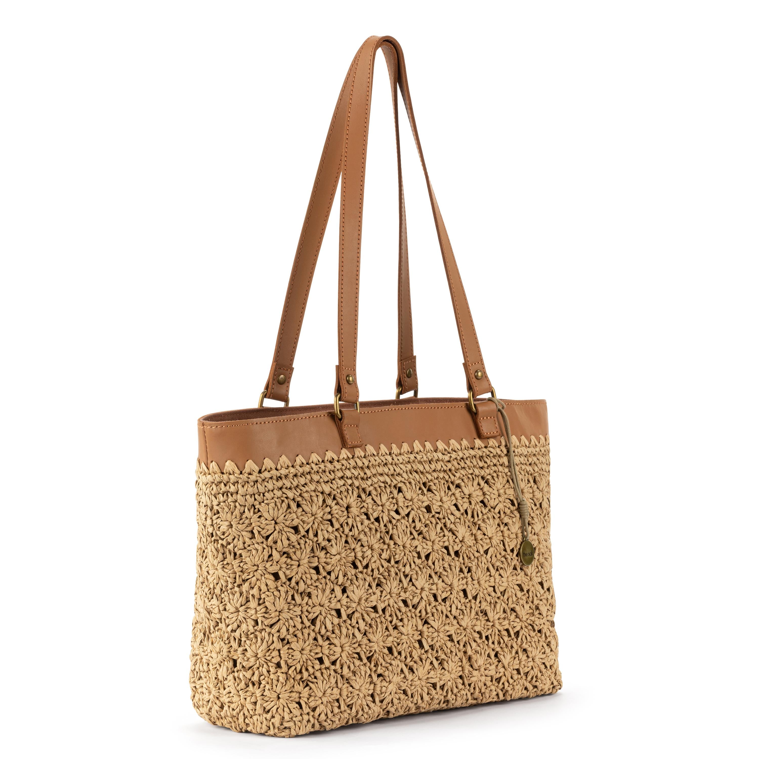 The Sak Metro Tote - Straw - Natural Primrose