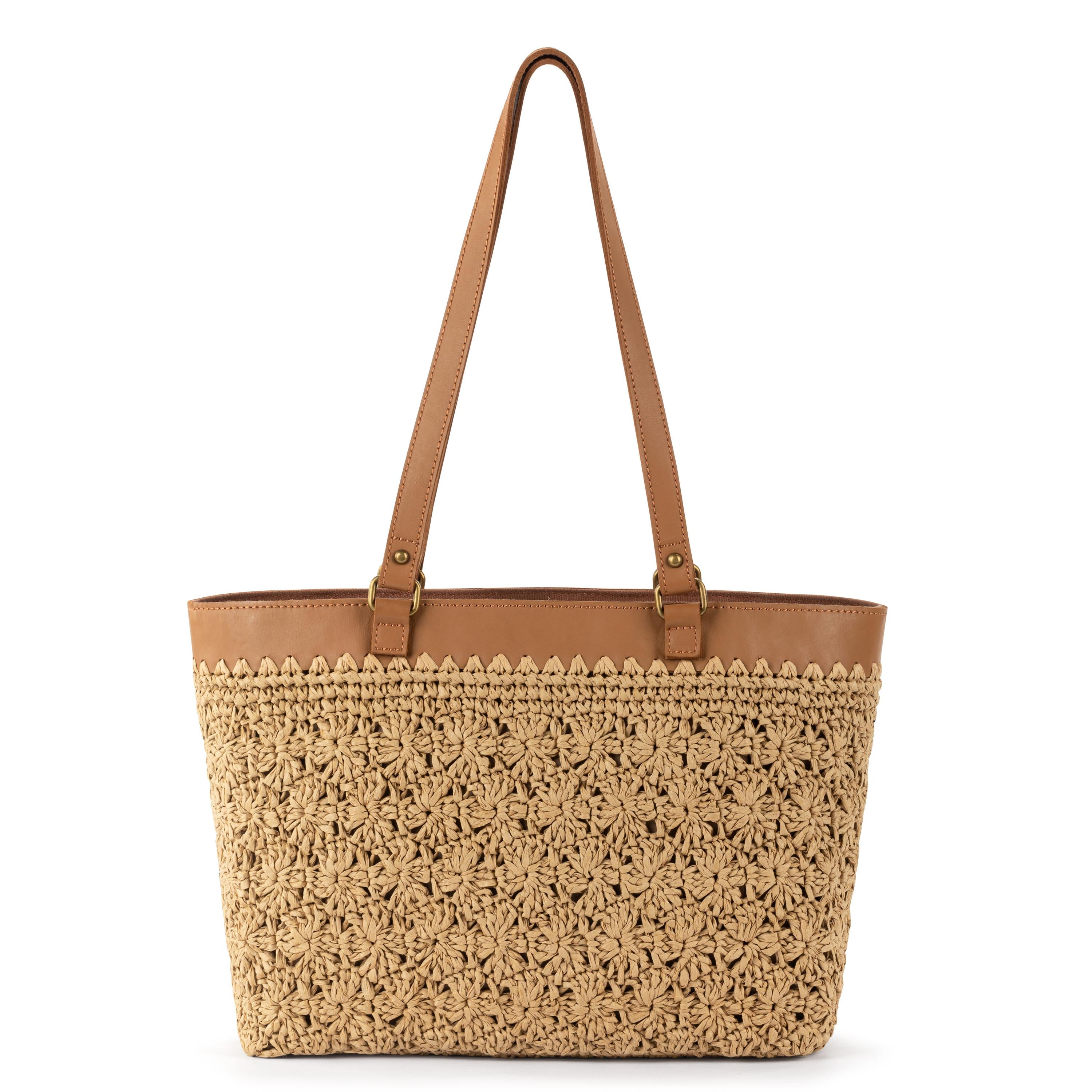 The Sak Metro Tote - Straw - Natural Primrose