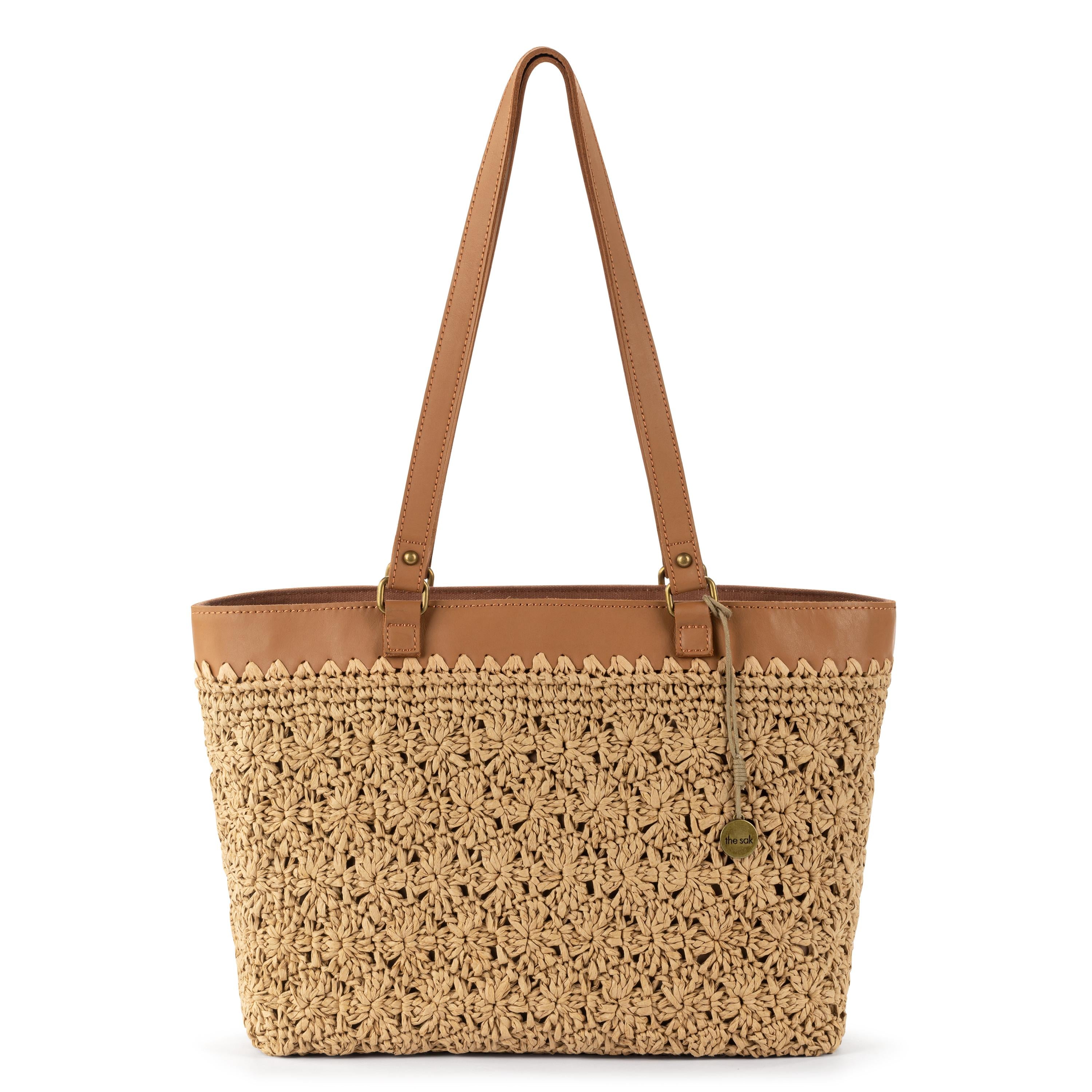 The Sak Metro Tote - Straw - Natural Primrose
