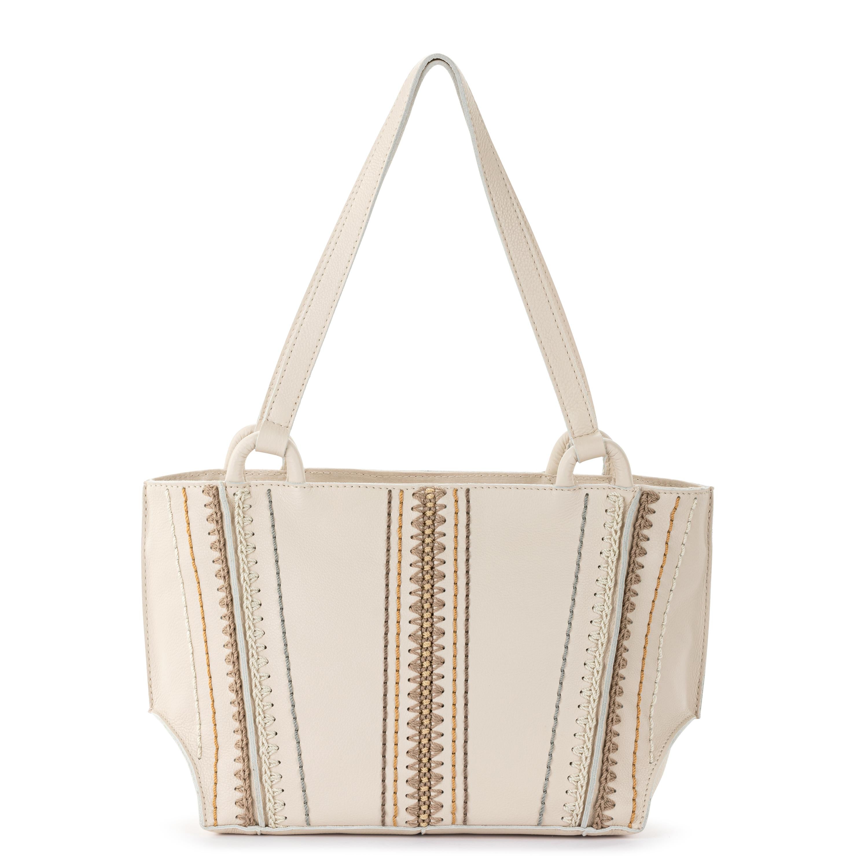 The Sak Los Feliz Satchel - Leather - Stone Neutral Seminyak