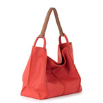 The Sak Los Feliz Large Tote - Leather - Cayenne