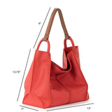 The Sak Los Feliz Large Tote - Leather - Cayenne