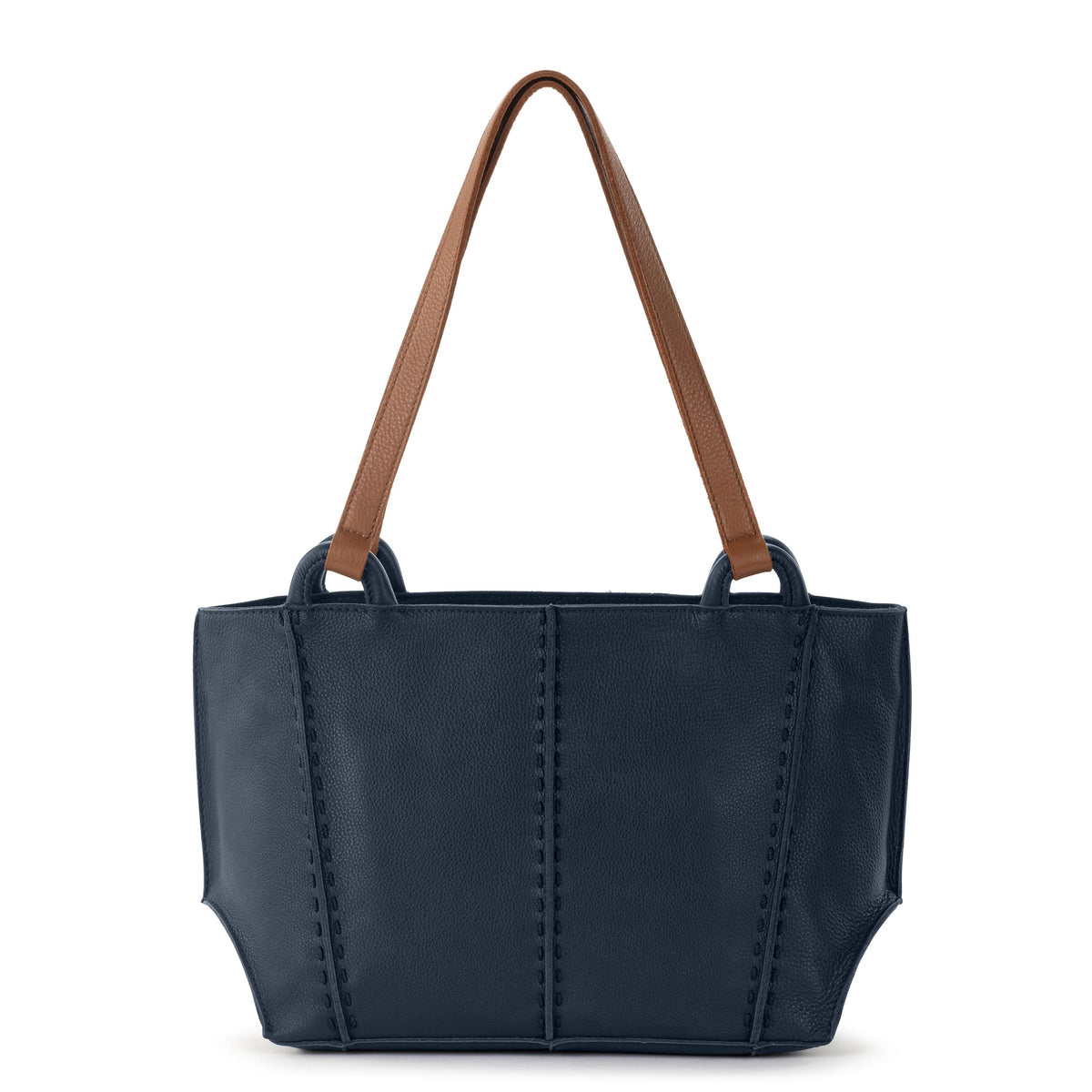 Los Feliz Satchel Bag in Indigo Leather – The Sak