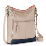 The Sak Lucia Crossbody - Leather - Sand Horizon Block