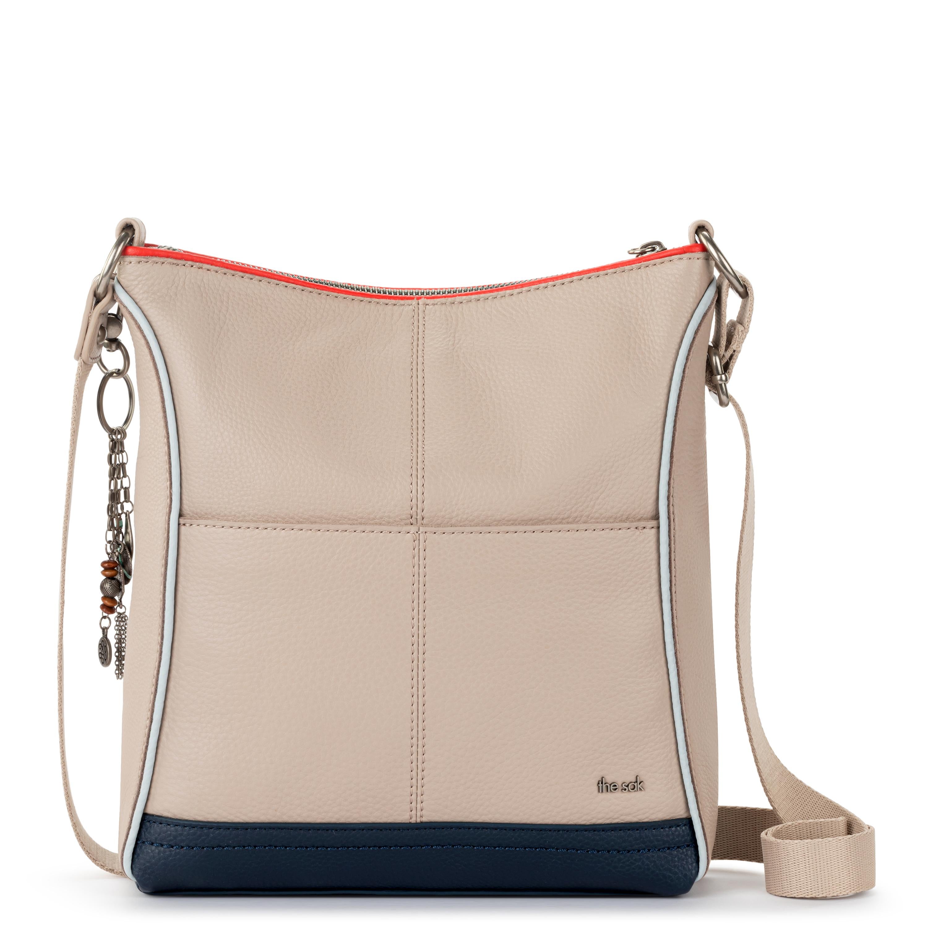 The Sak Lucia Crossbody - Leather - Sand Horizon Block