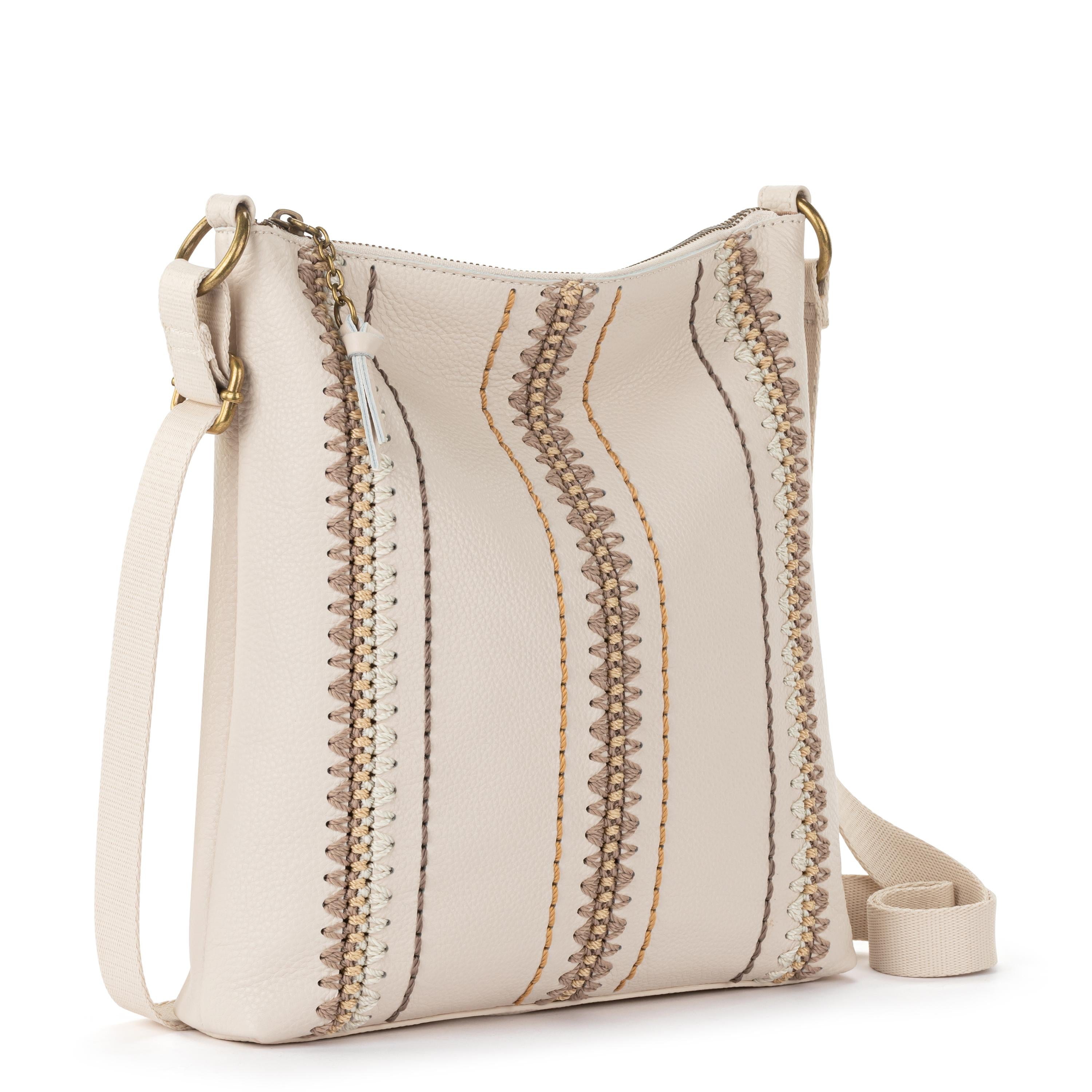 The Sak Lucia Crossbody - Leather - Stone Neutral Seminyak