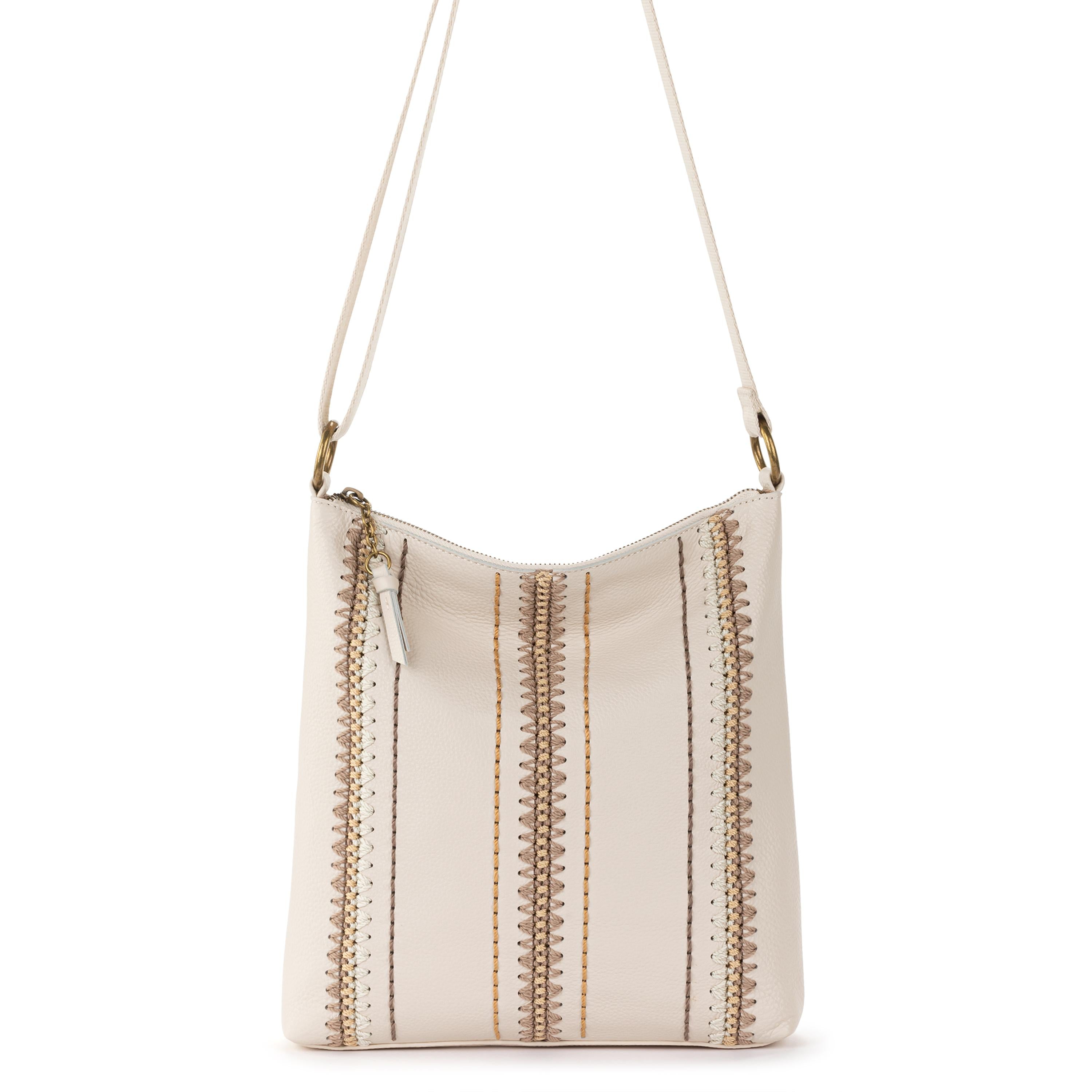 The Sak Lucia Crossbody - Leather - Stone Neutral Seminyak