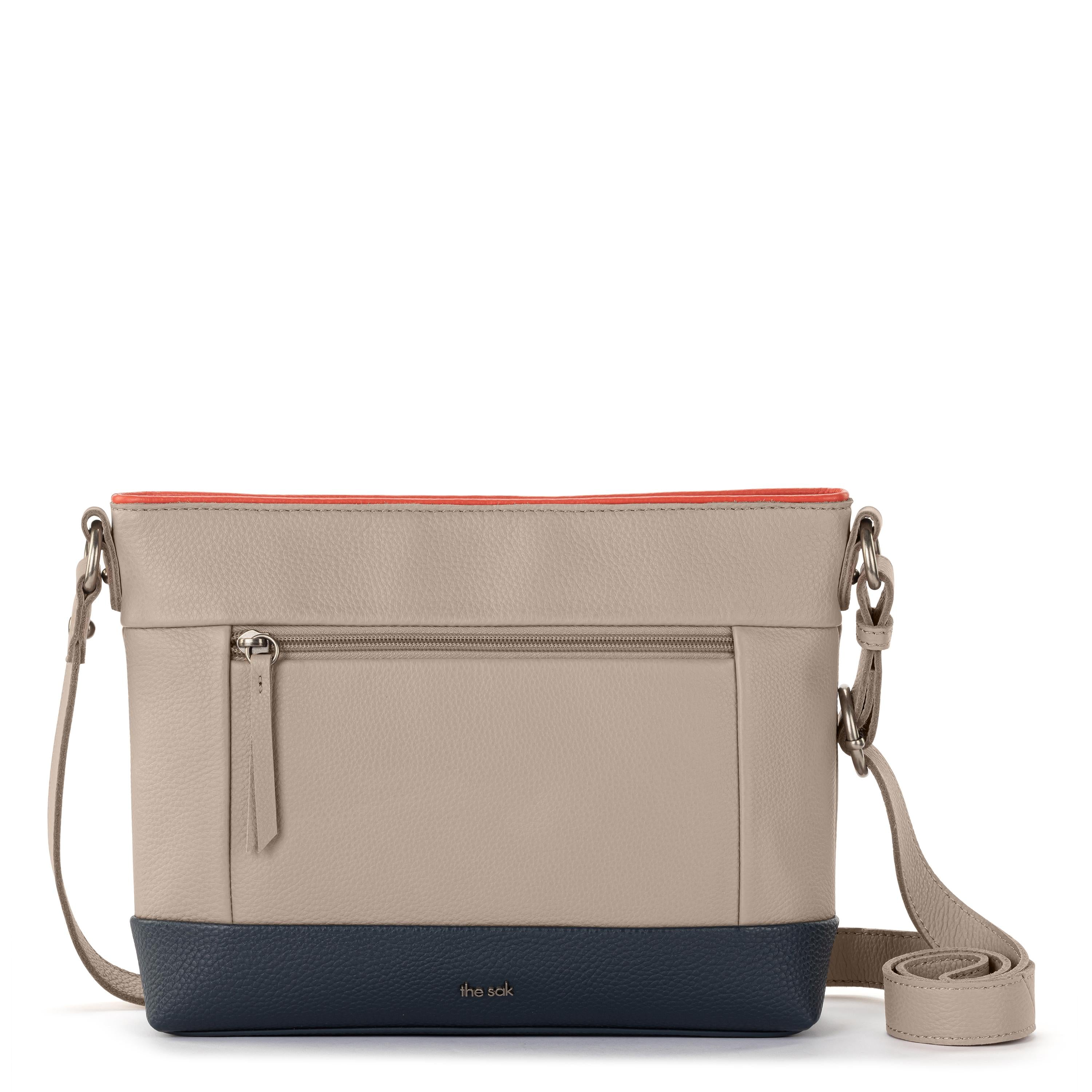 The Sak Melrose Crossbody - Leather - Sand Horizon Block