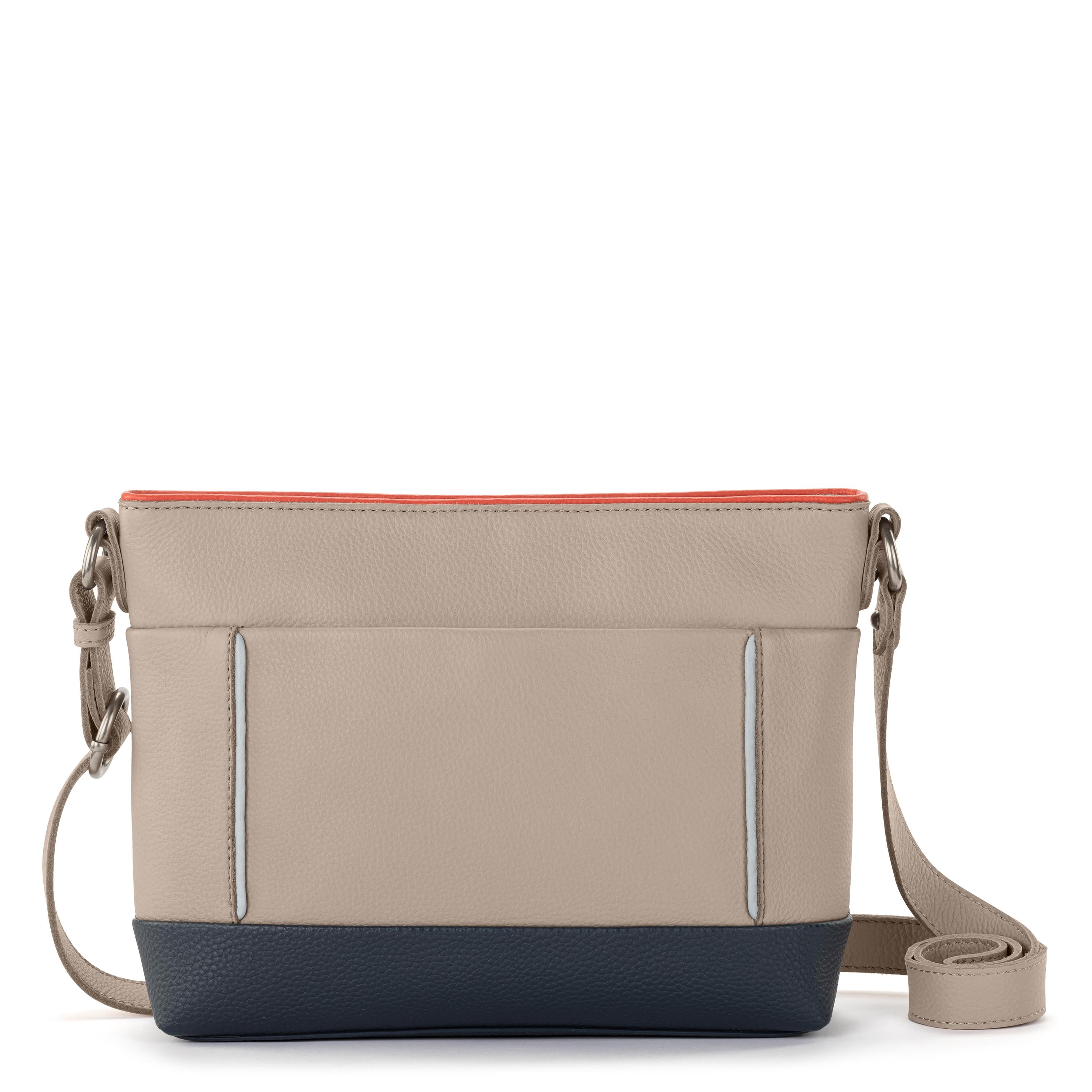 The Sak Melrose Crossbody - Leather - Sand Horizon Block