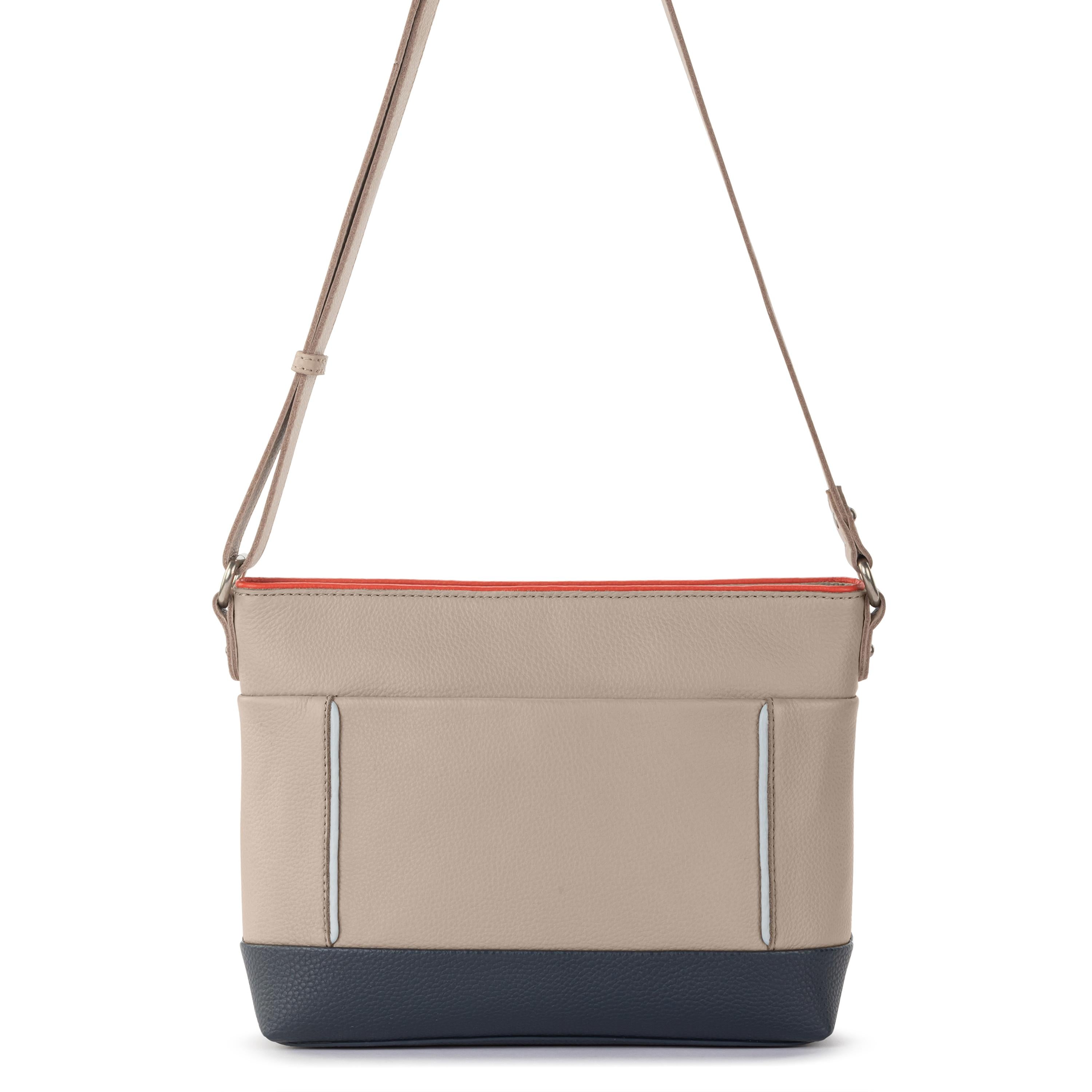 The Sak Melrose Crossbody - Leather - Sand Horizon Block