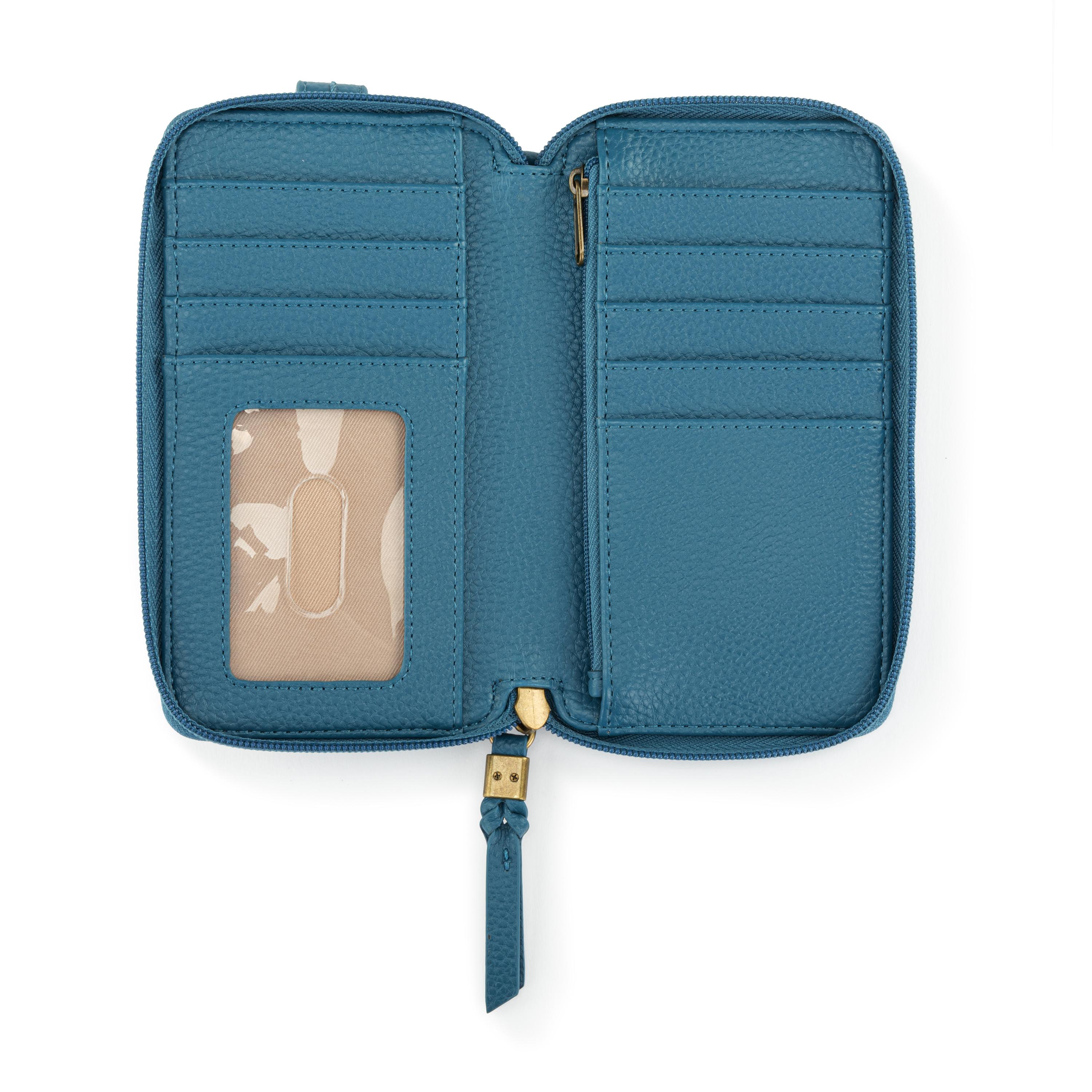 The Sak Silverlake Smartphone Wallet - Leather - Lagoon