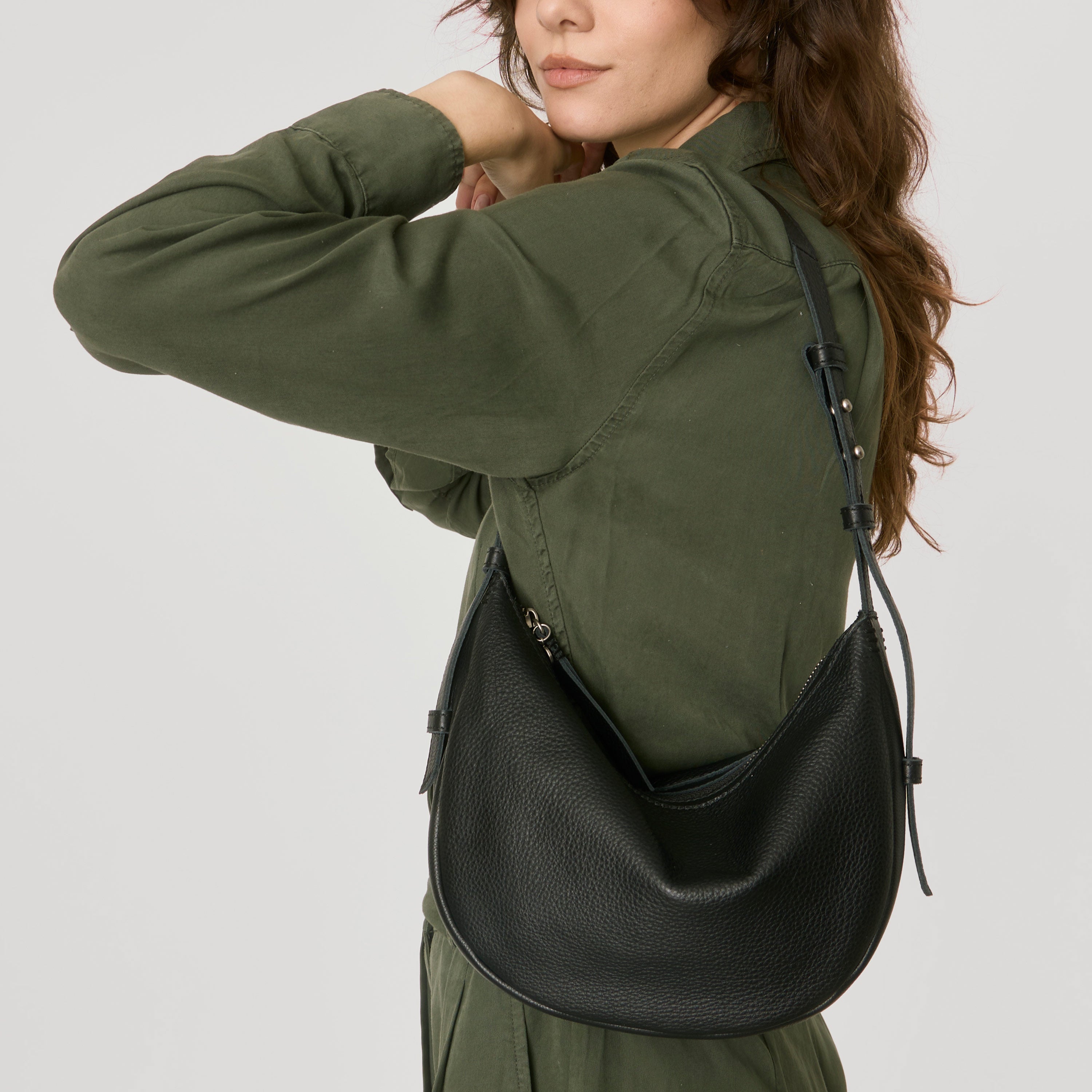 american leather co bali backpack The Sak Tess Shoulder Bag - Leather